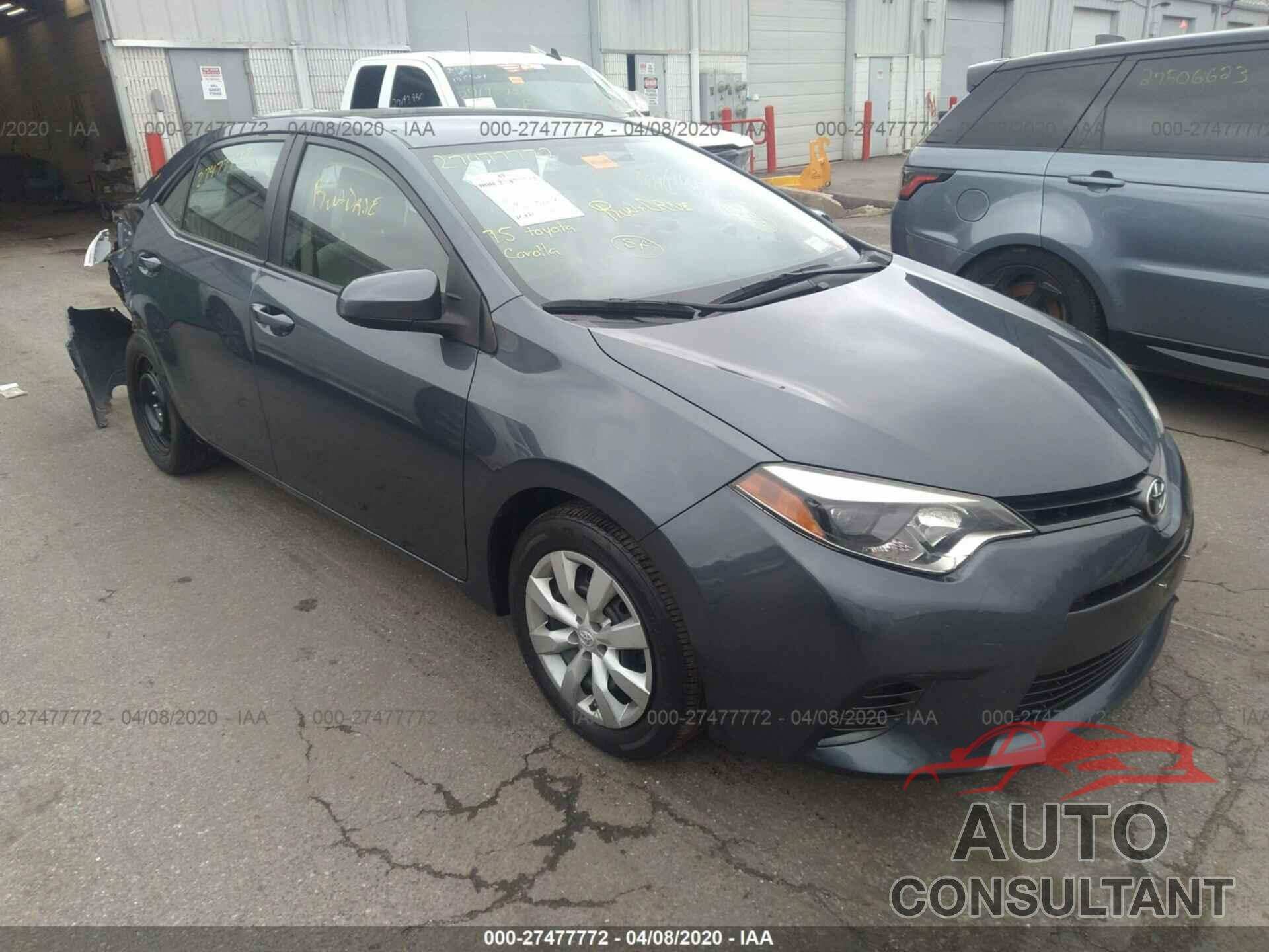 TOYOTA COROLLA 2015 - 5YFBURHE6FP185316
