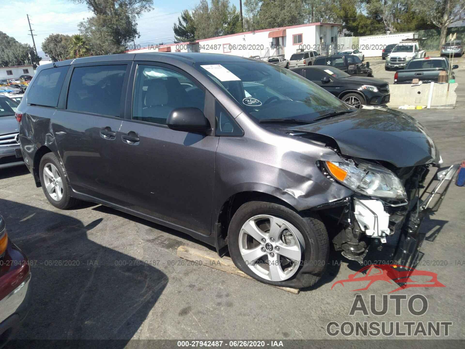 TOYOTA SIENNA 2020 - 5TDZZ3DC5LS043902