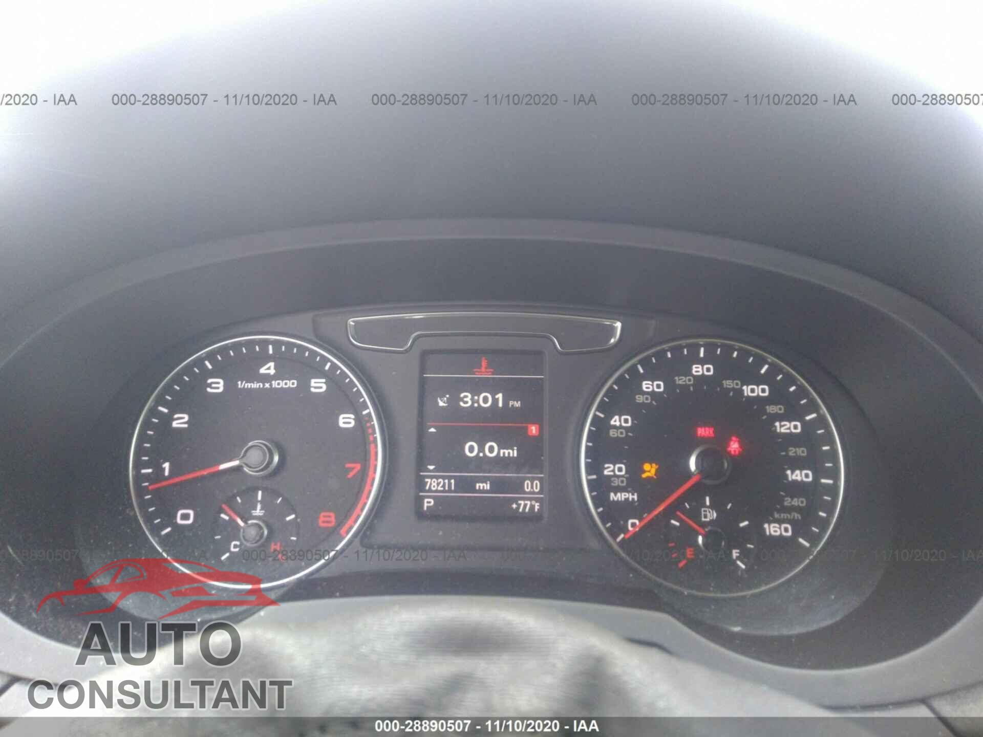 AUDI Q3 2016 - WA1BFCFS2GR005363