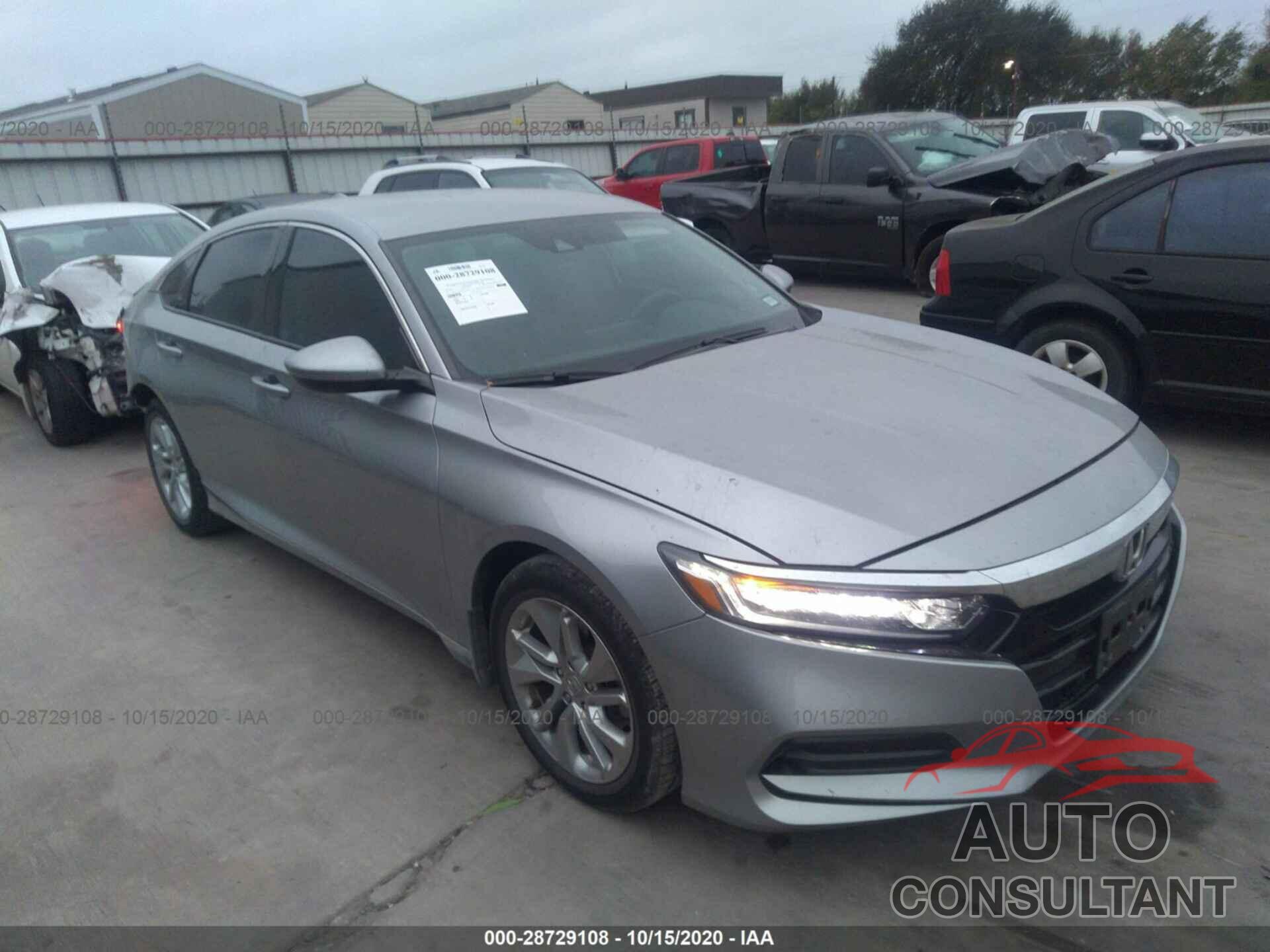 HONDA ACCORD SEDAN 2018 - 1HGCV1F16JA176522