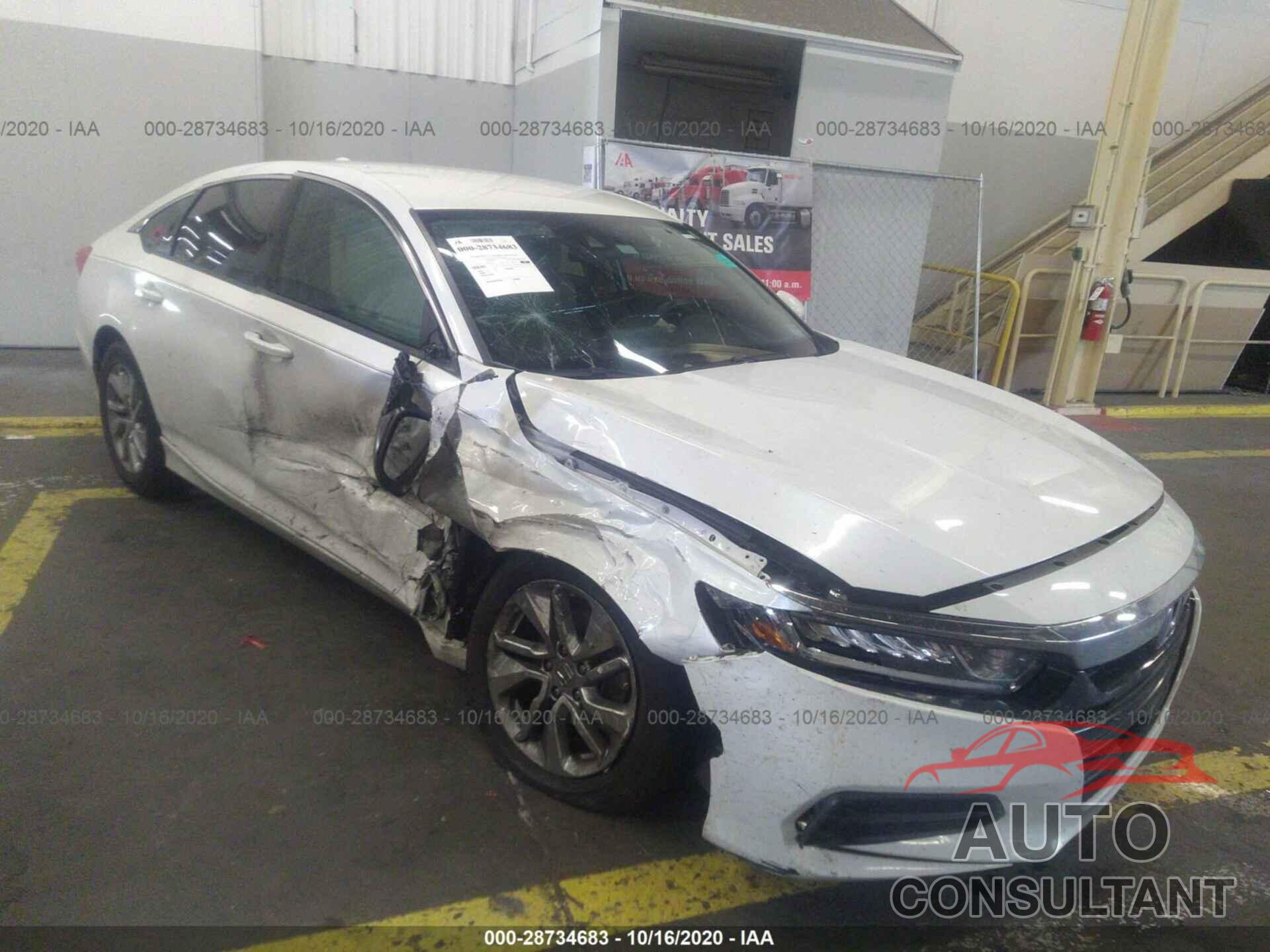 HONDA ACCORD SEDAN 2018 - 1HGCV1F15JA103643
