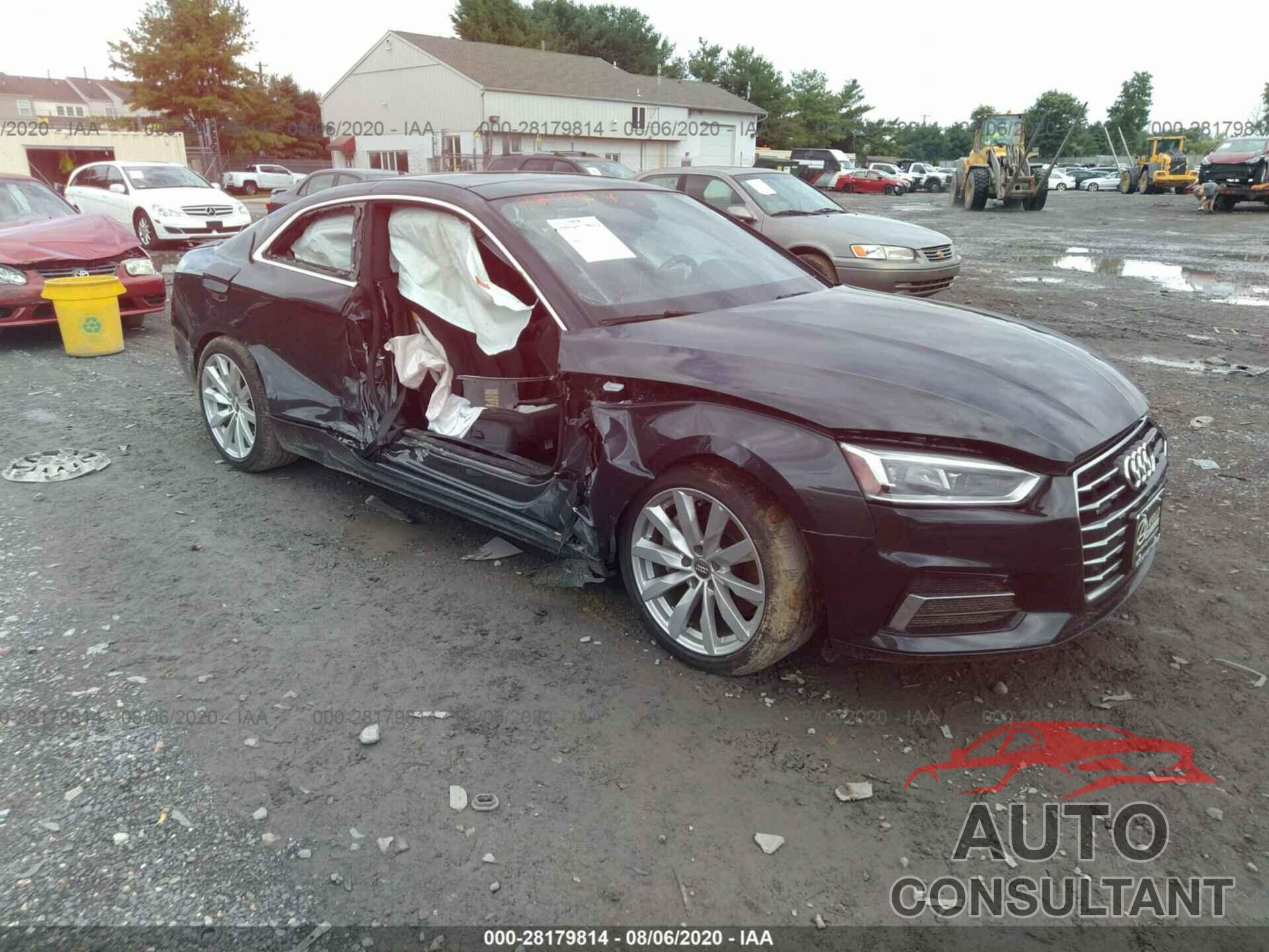 AUDI A5 2017 - WAUPNAF59JA003464