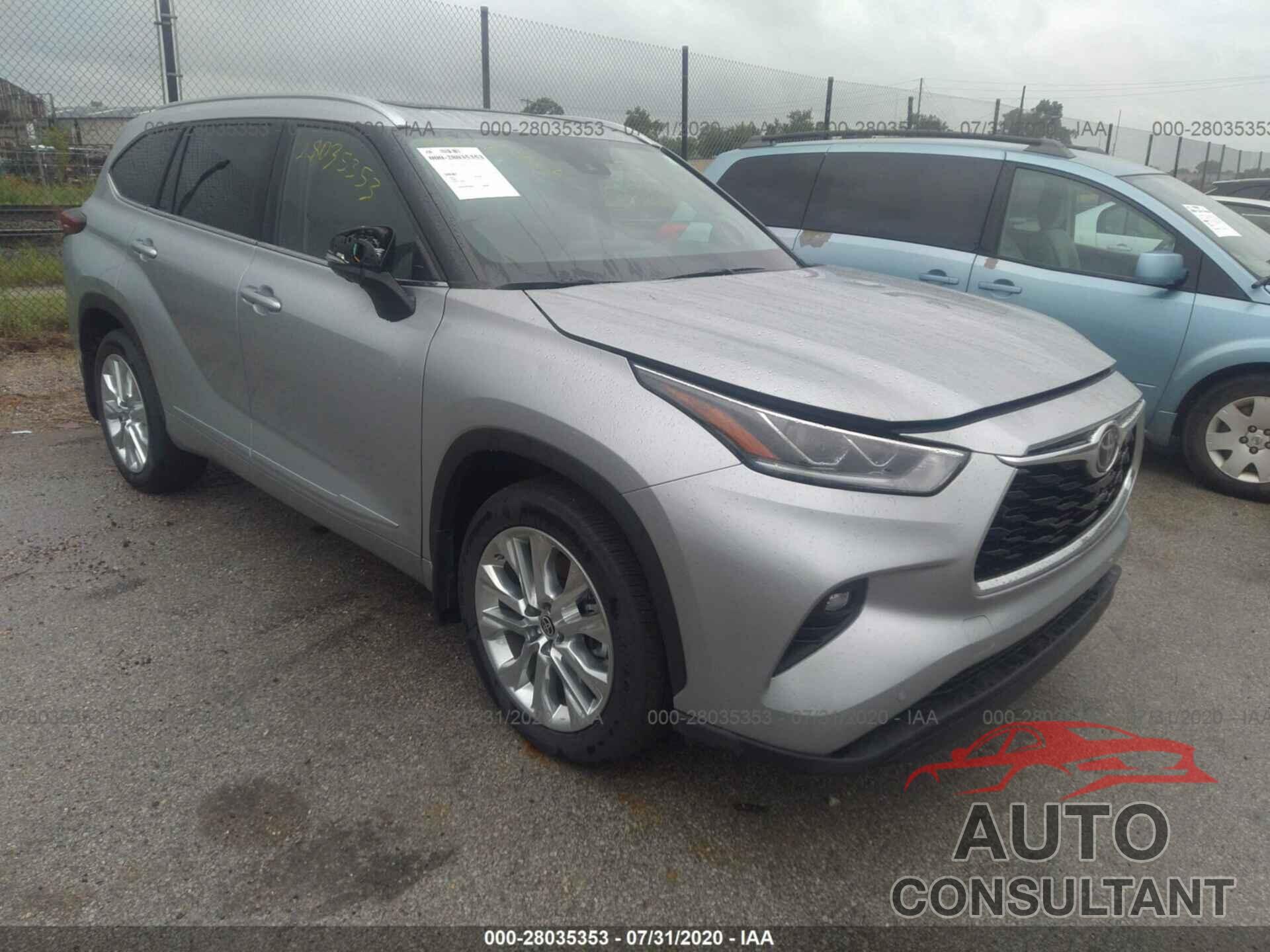 TOYOTA HIGHLANDER 2020 - 5TDDZRBH3LS001837