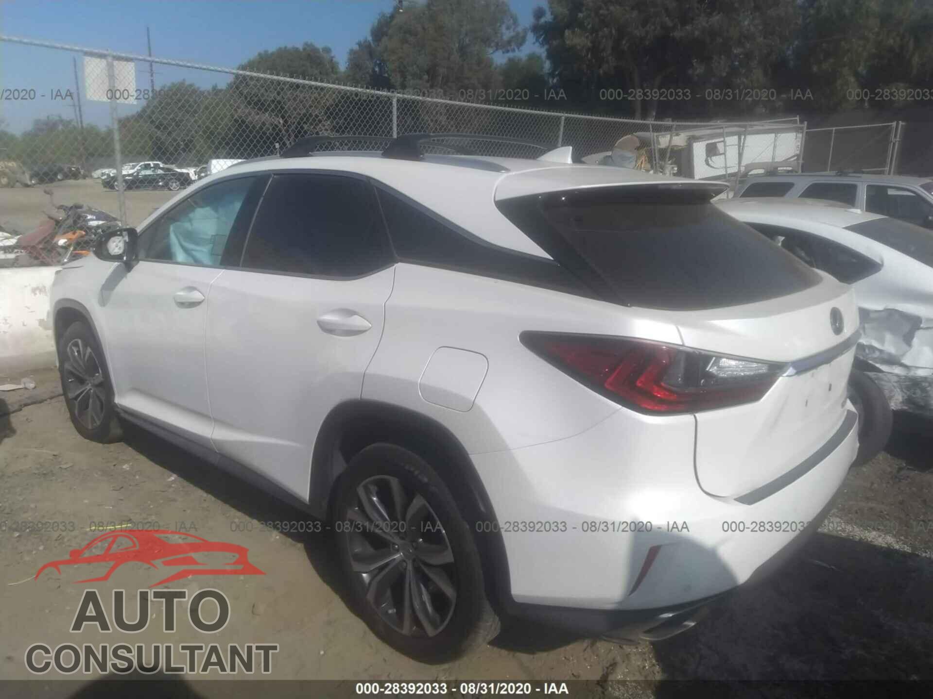 LEXUS RX 2017 - 2T2ZZMCA9HC062485