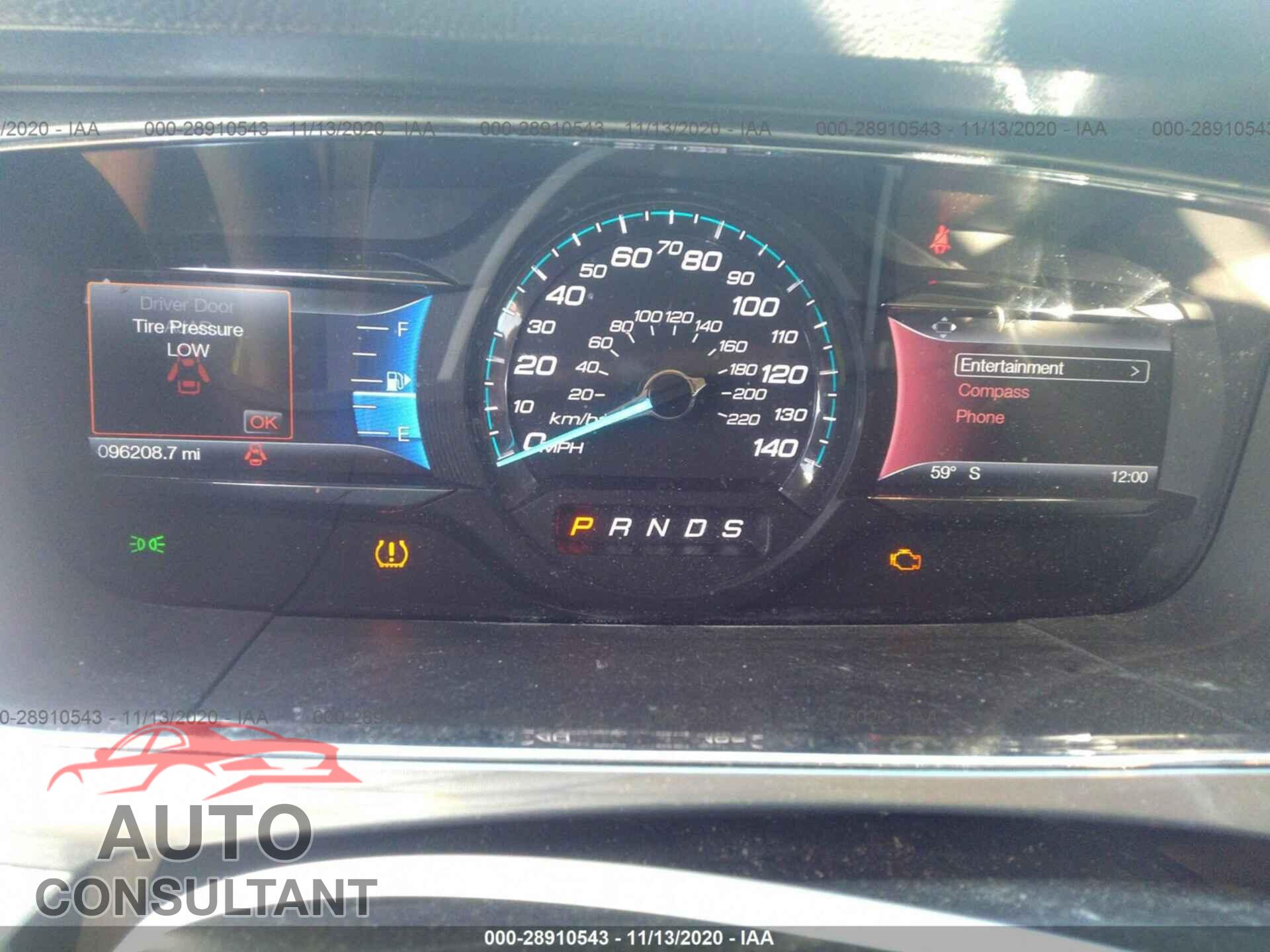 FORD TAURUS 2016 - 1FAHP2E80GG128285