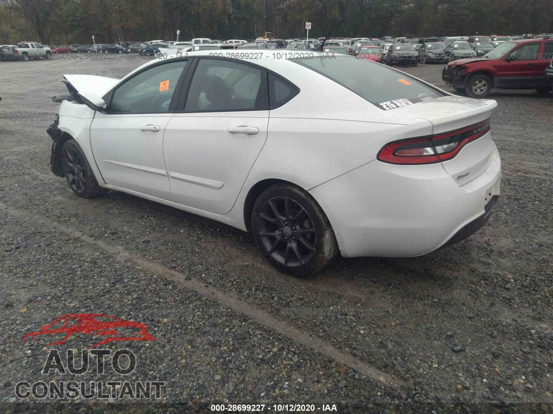 DODGE DART 2016 - 1C3CDFAAXGD752565