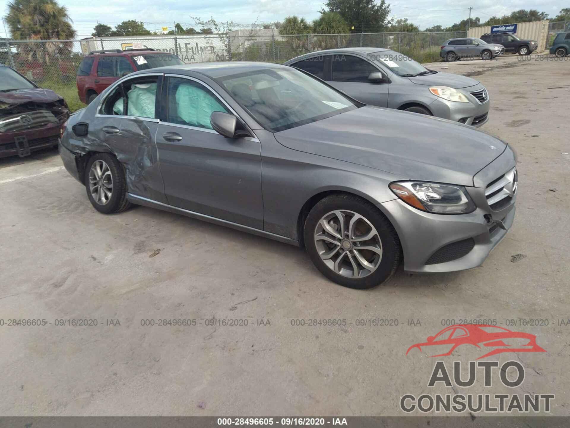 MERCEDES-BENZ C-CLASS 2016 - 55SWF4JB6GU099529
