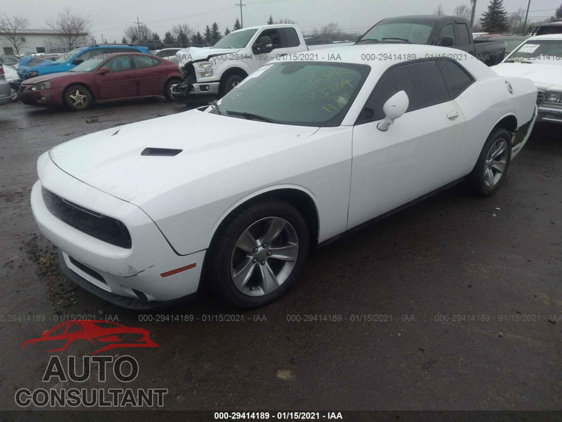 DODGE CHALLENGER 2016 - 2C3CDZAG9GH280349