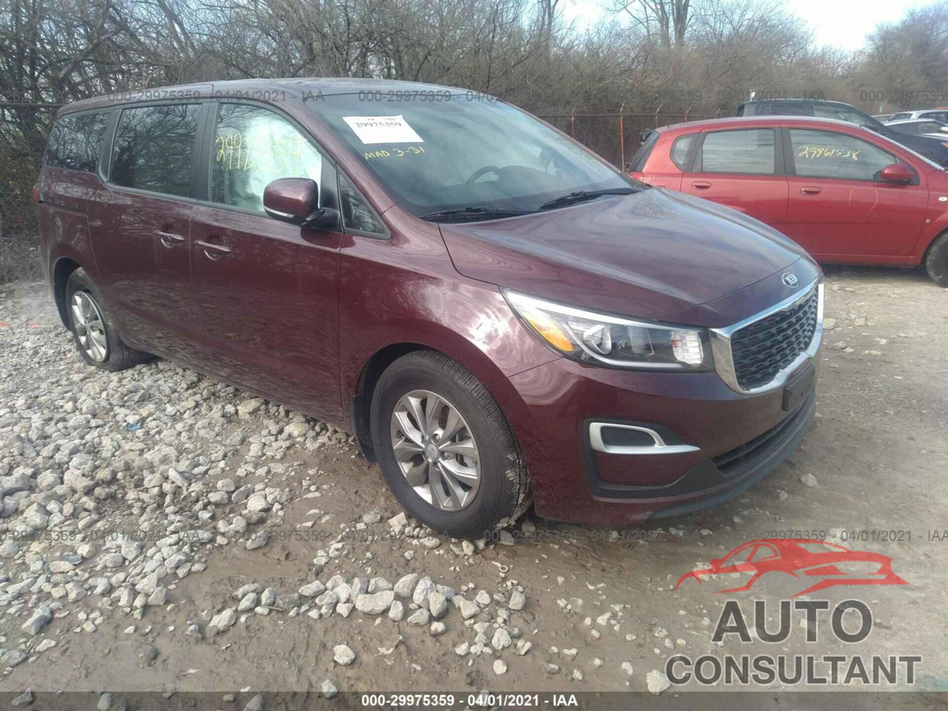 KIA SEDONA 2019 - KNDMB5C19K6511106