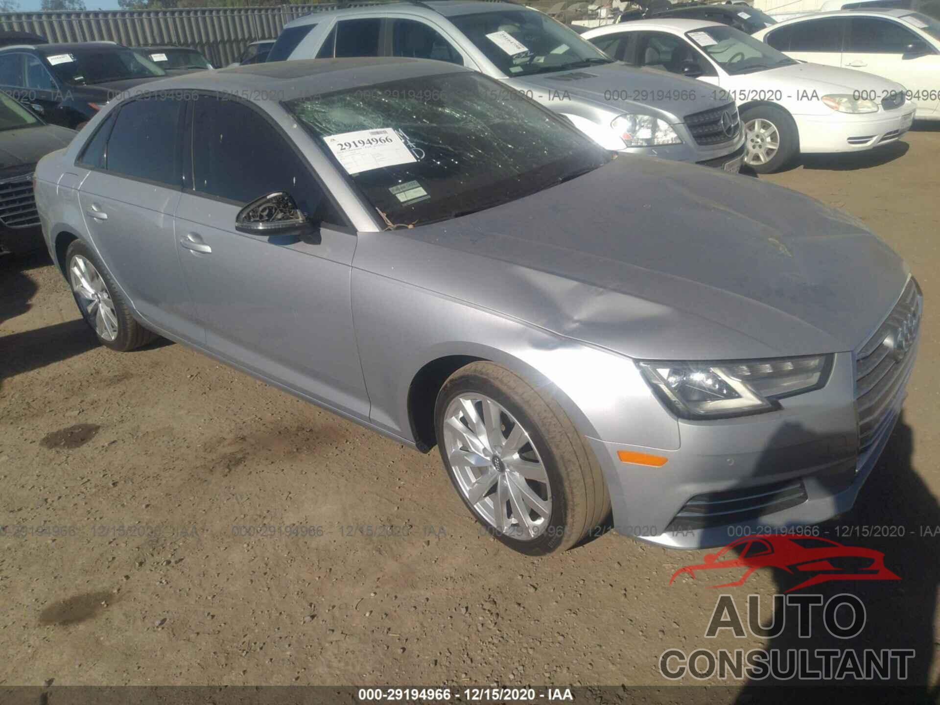 AUDI A4 2017 - WAUGNAF43HN005270