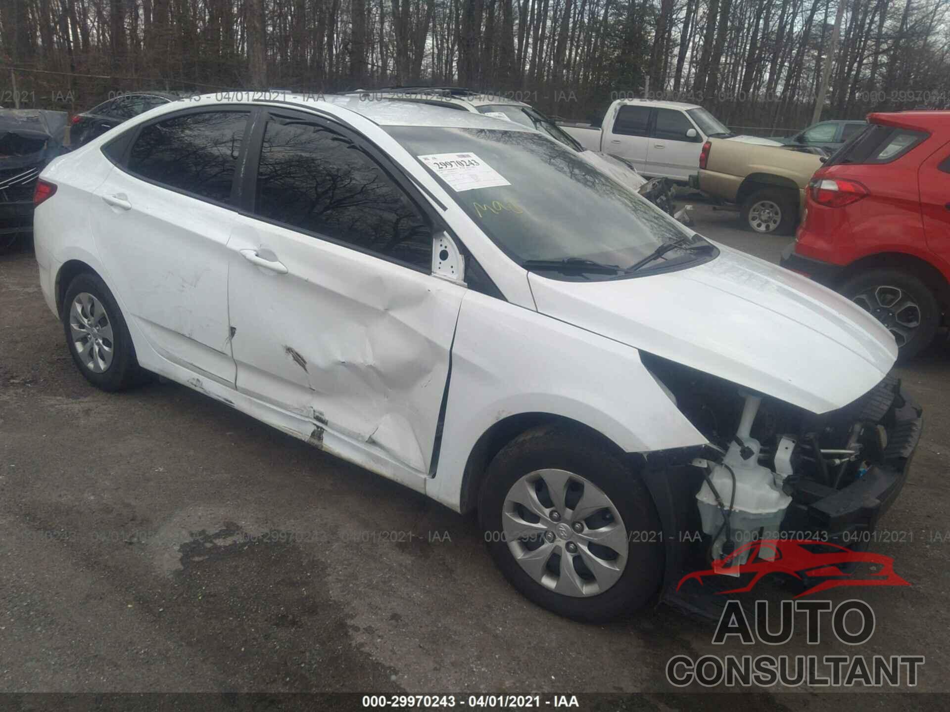 HYUNDAI ACCENT 2017 - KMHCT4AE6HU289195