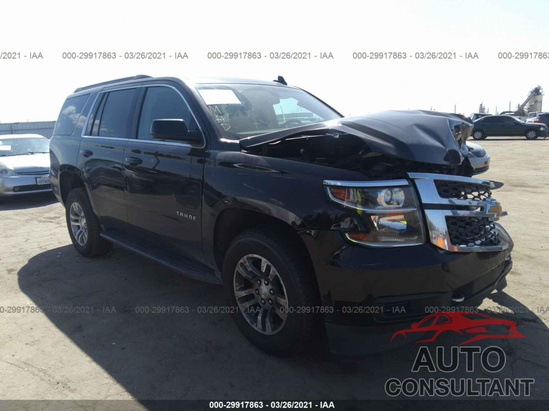 CHEVROLET TAHOE 2018 - 1GNSCAKCXJR350415