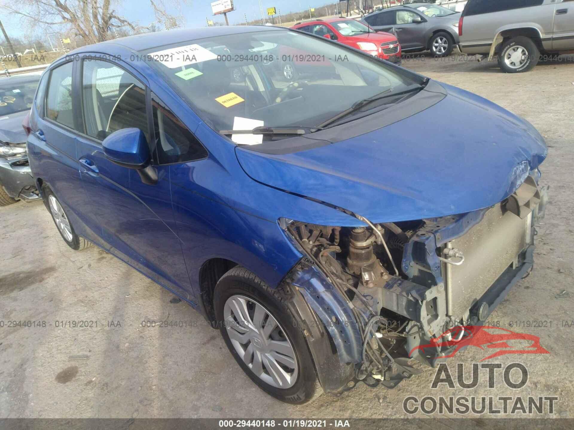 HONDA FIT 2016 - JHMGK5H57GX014662