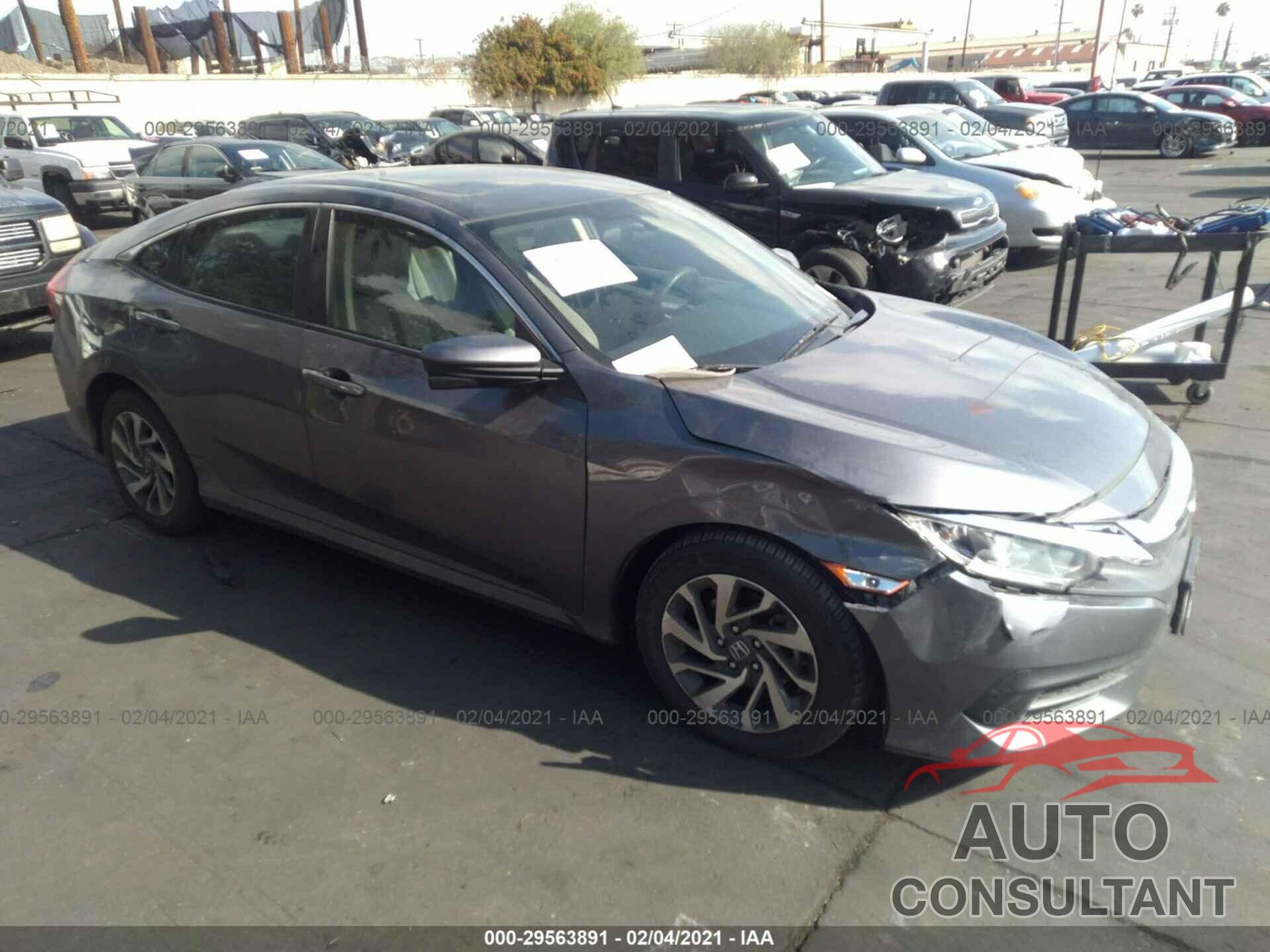 HONDA CIVIC SEDAN 2016 - 2HGFC2F71GH547058