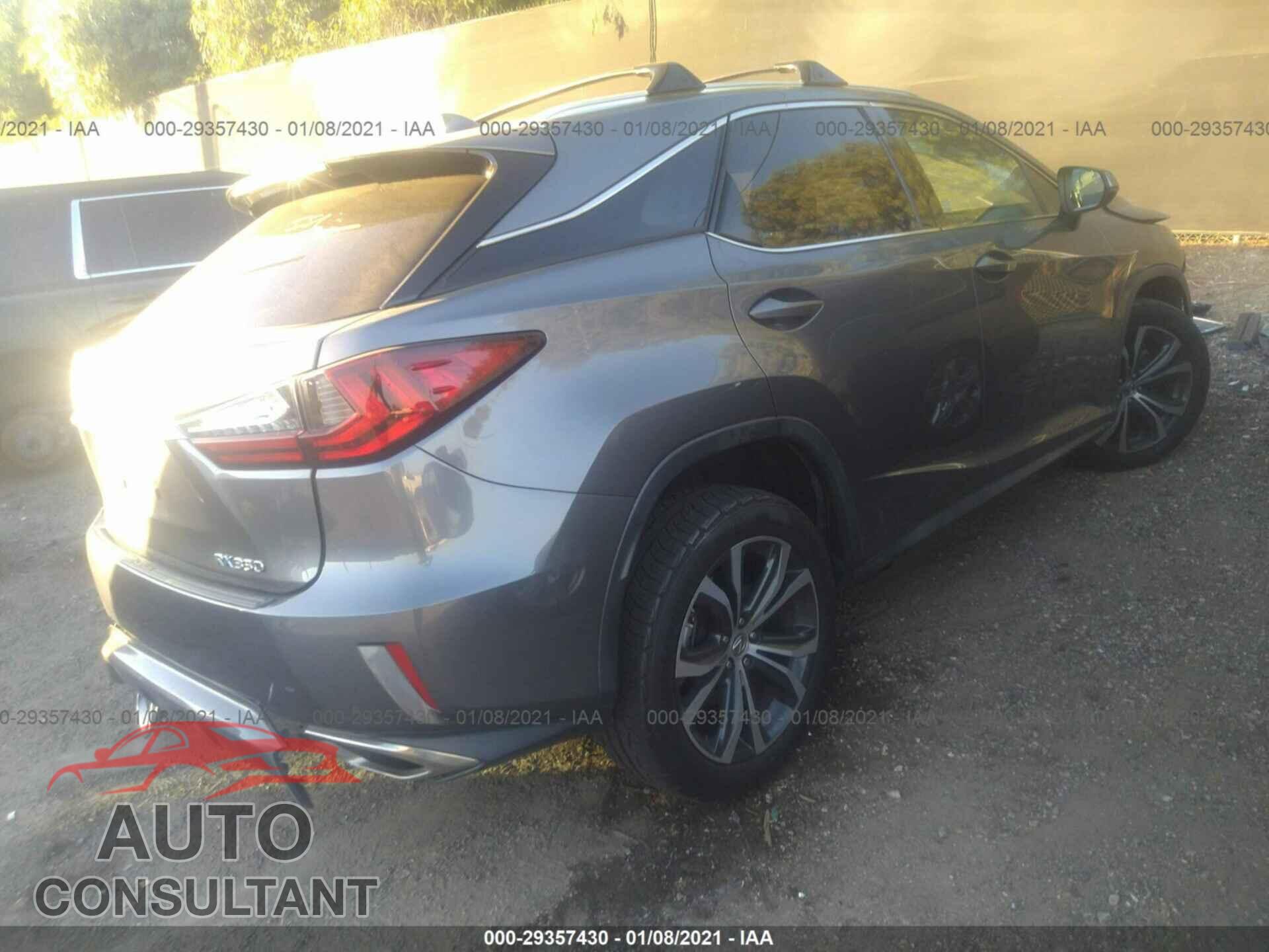 LEXUS RX 2017 - 2T2ZZMCA1HC045079