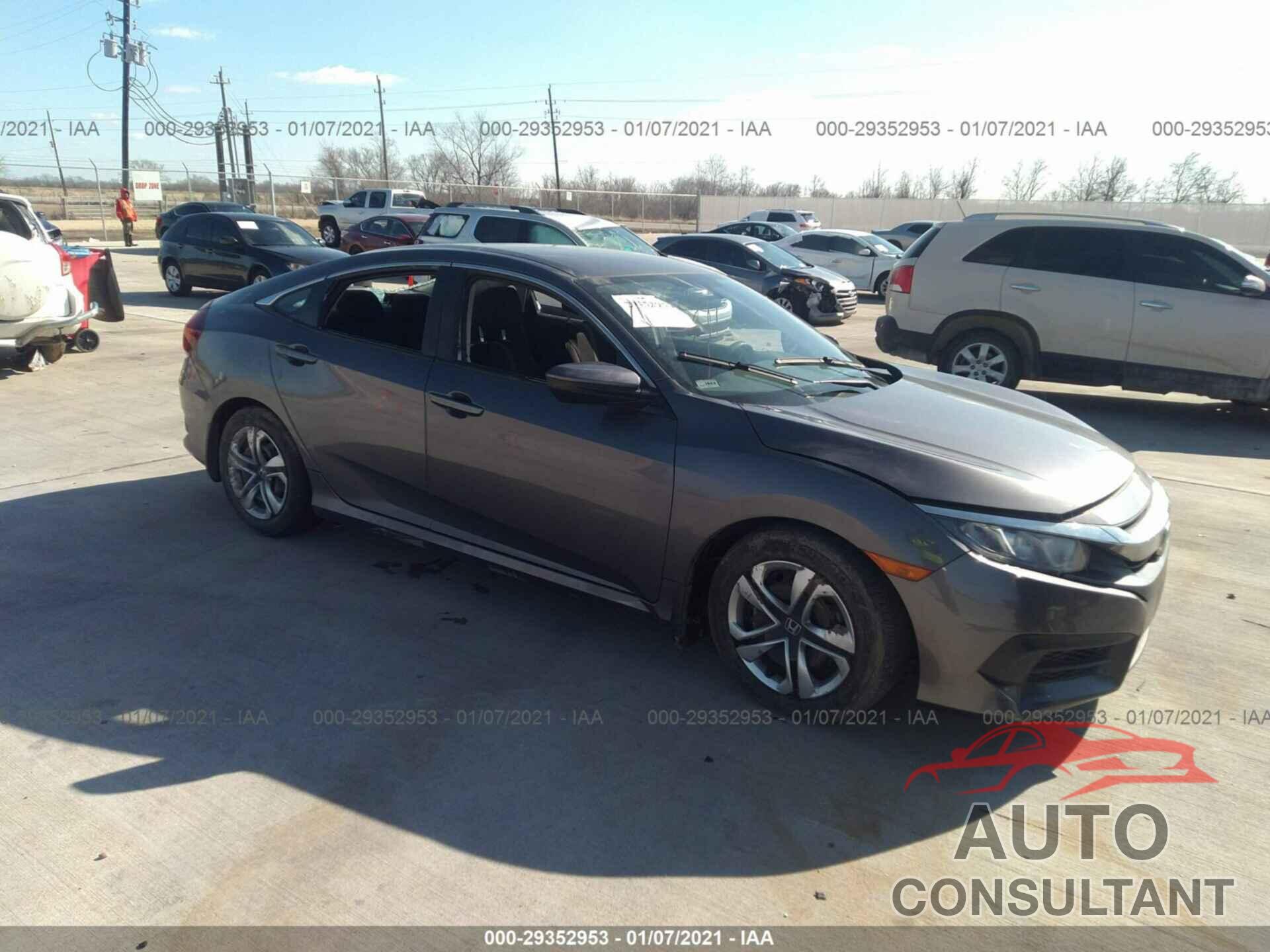 HONDA CIVIC SEDAN 2016 - 19XFC2F52GE094089