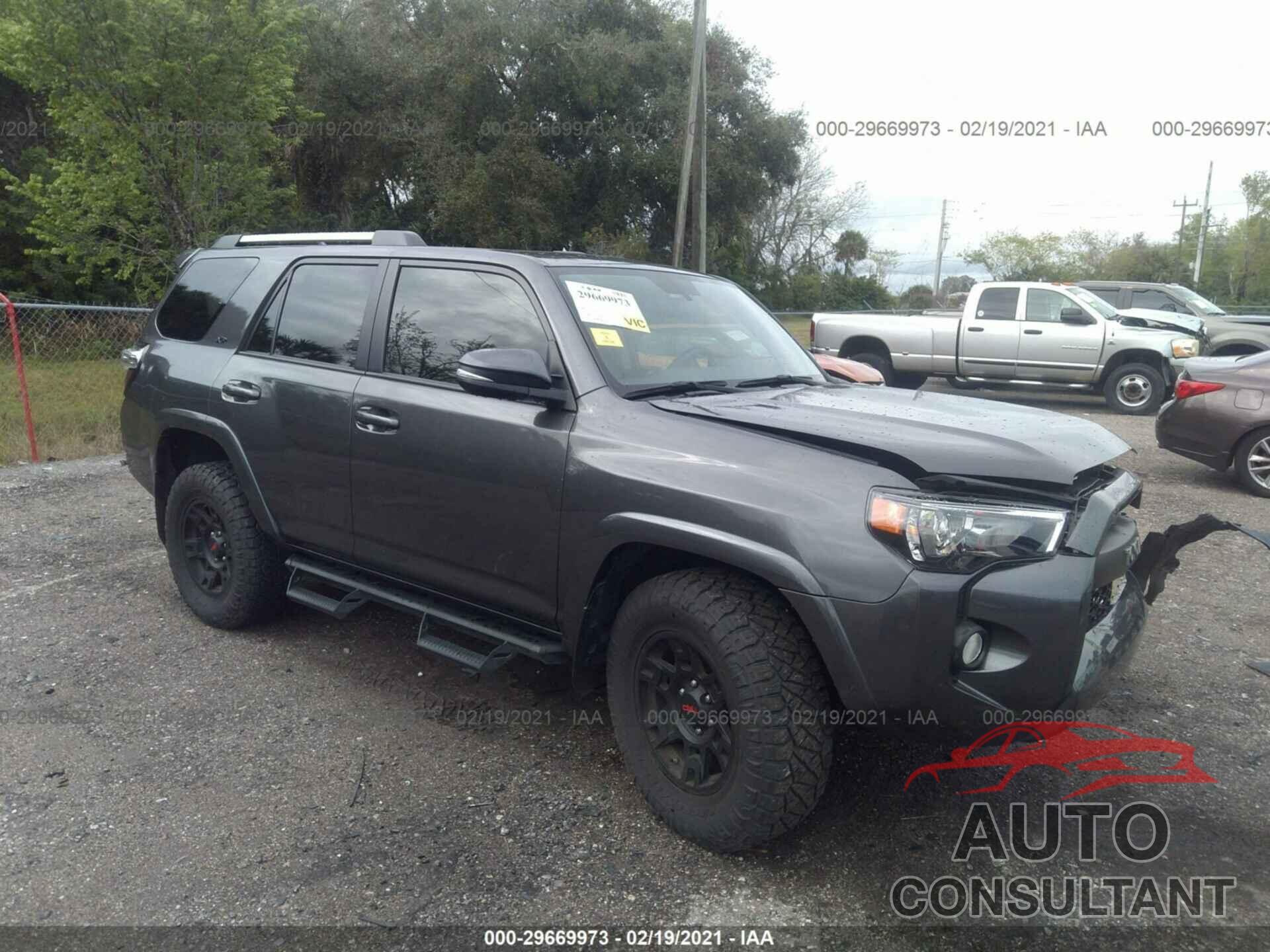 TOYOTA 4RUNNER 2019 - JTEZU5JR7K5210067