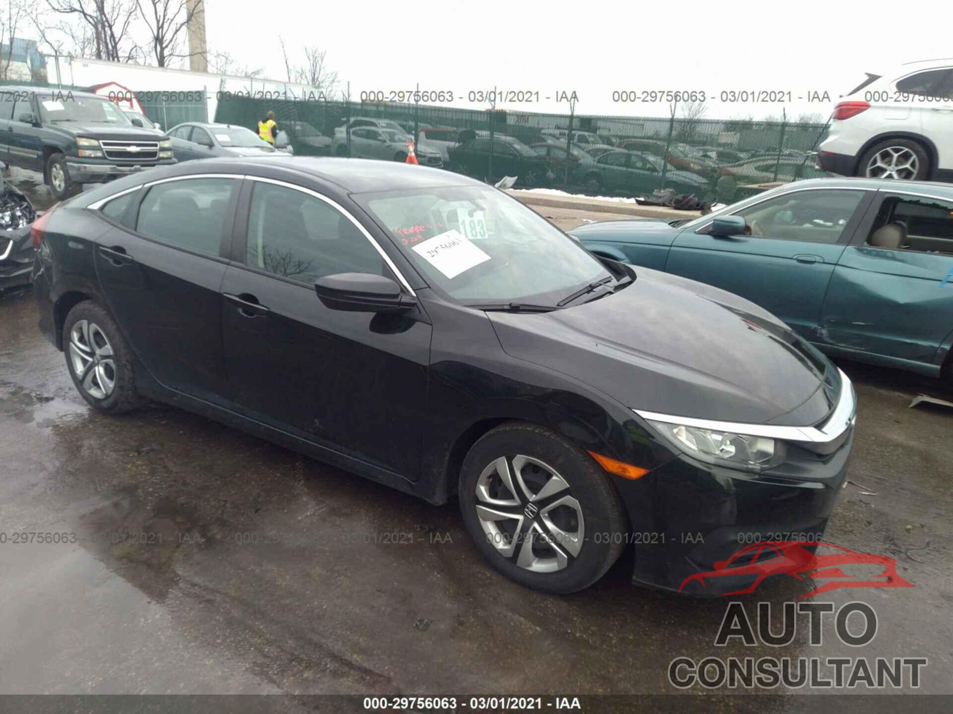 HONDA CIVIC SEDAN 2018 - 2HGFC2F51JH601271