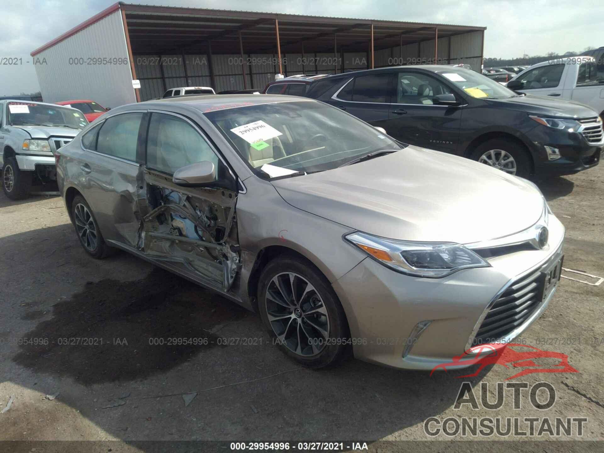 TOYOTA AVALON 2018 - 4T1BK1EB2JU287625