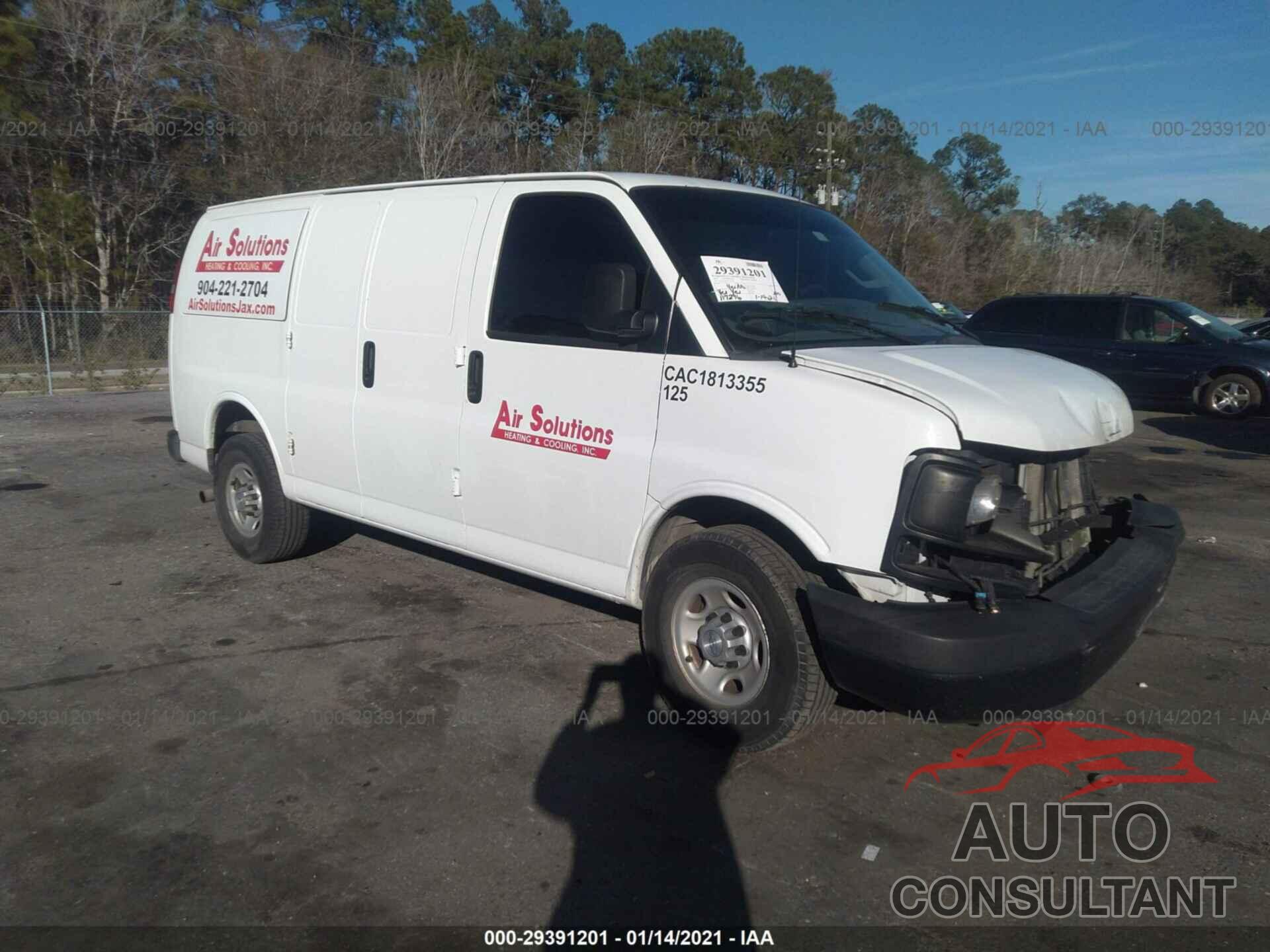 CHEVROLET EXPRESS CARGO VAN 2016 - 1GCWGAFF1G1177118