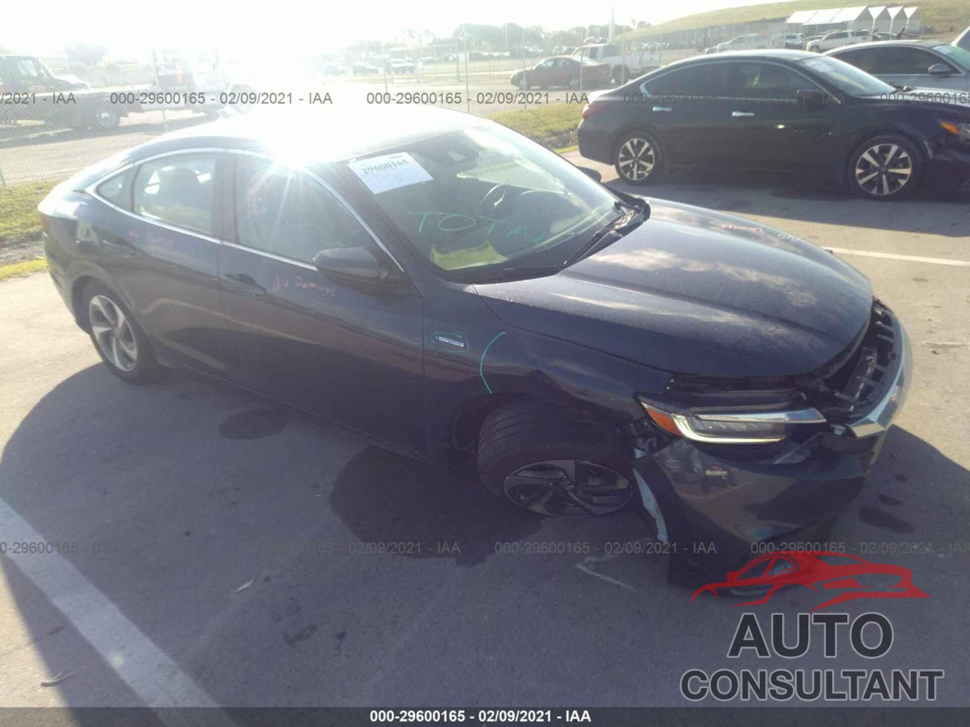 HONDA INSIGHT 2019 - 19XZE4F10KE011431