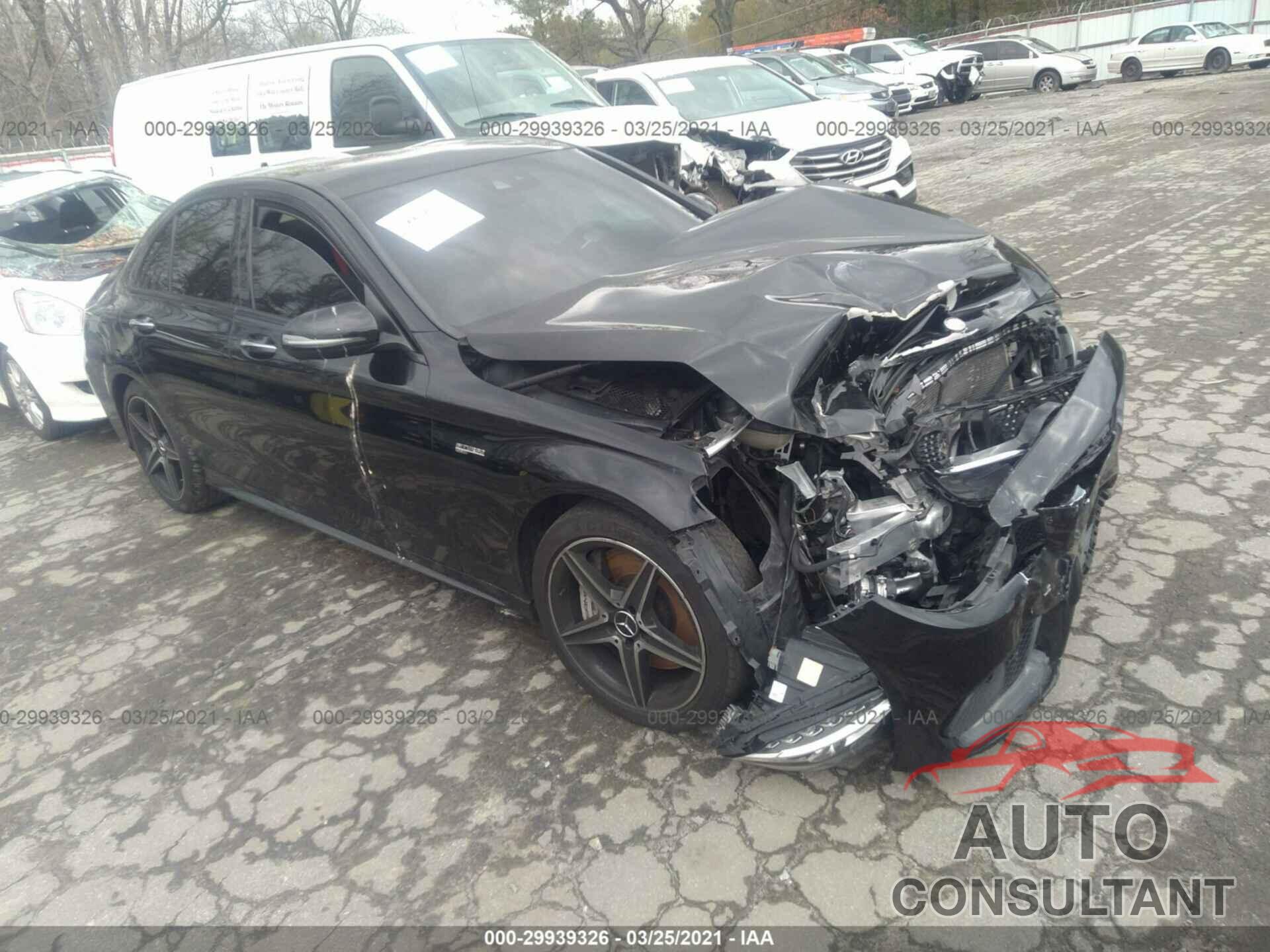 MERCEDES-BENZ C-CLASS 2017 - 55SWF6EB5HU194154