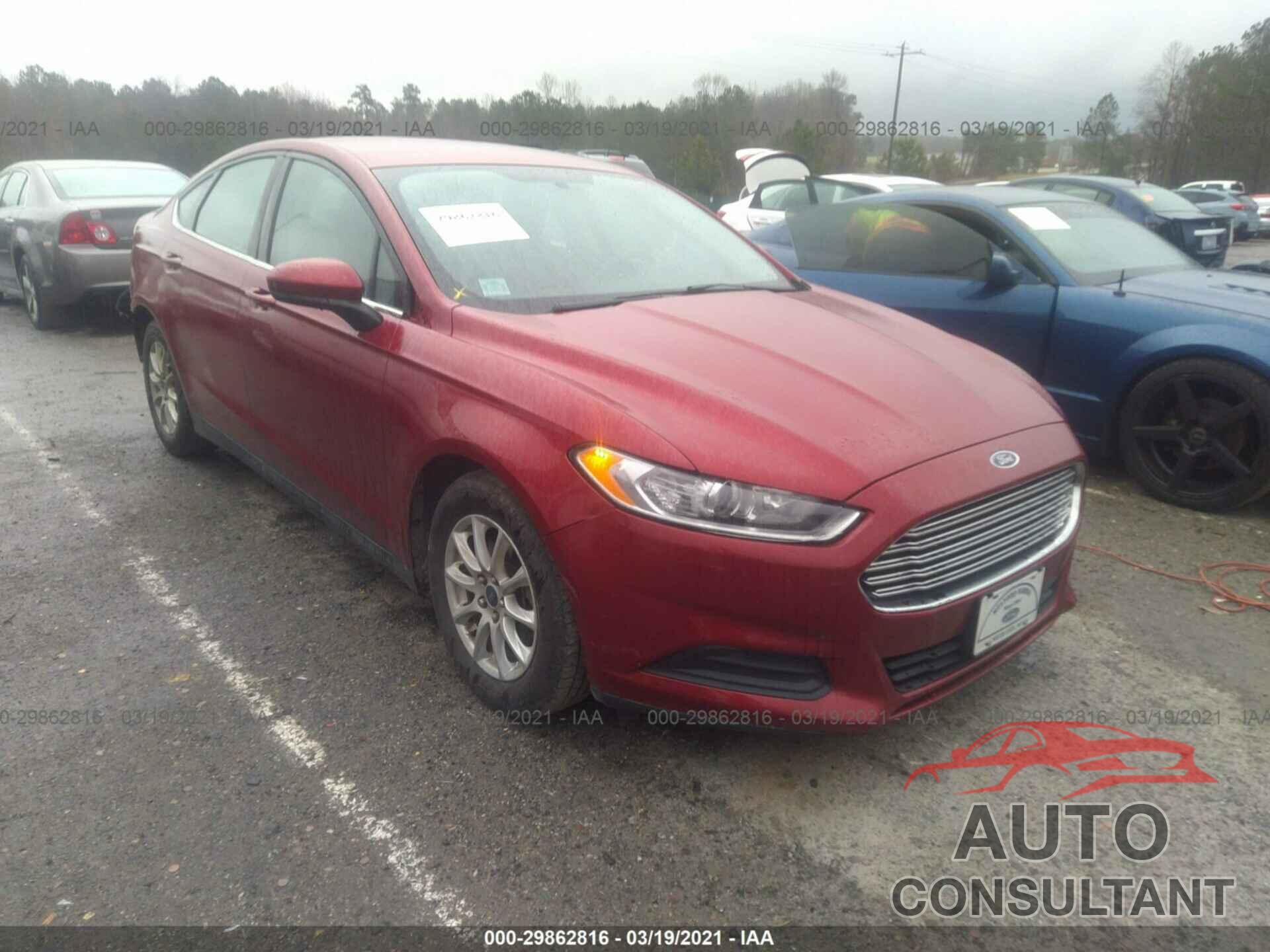 FORD FUSION 2016 - 3FA6P0G74GR154879