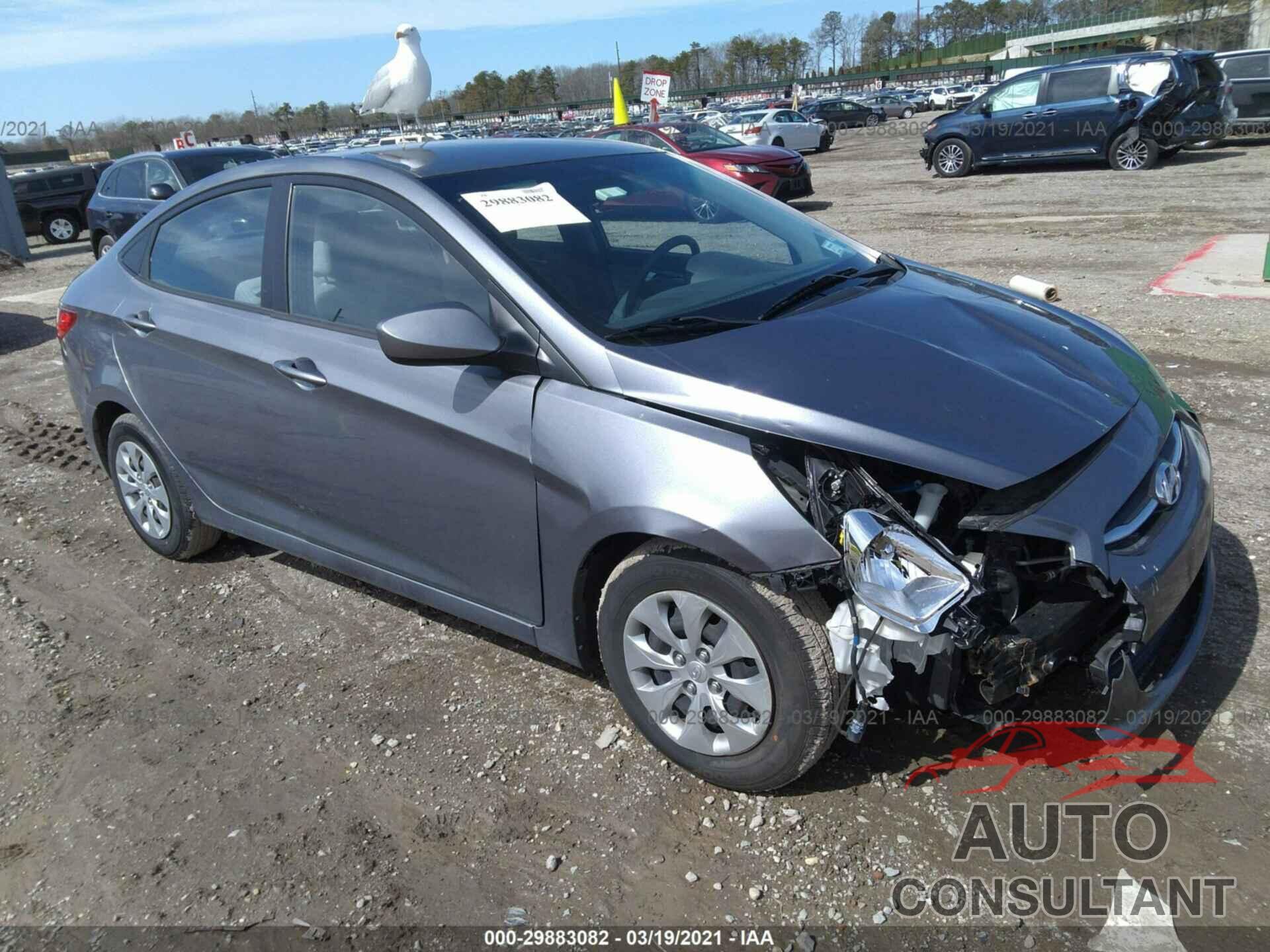 HYUNDAI ACCENT 2016 - KMHCT4AE9GU953276