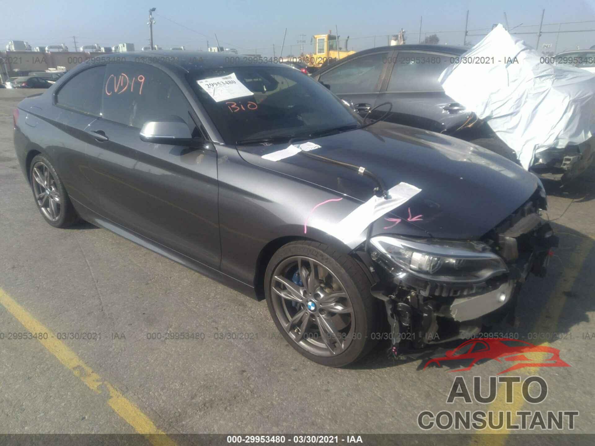 BMW 2 SERIES 2017 - WBA2G1C30HV638986