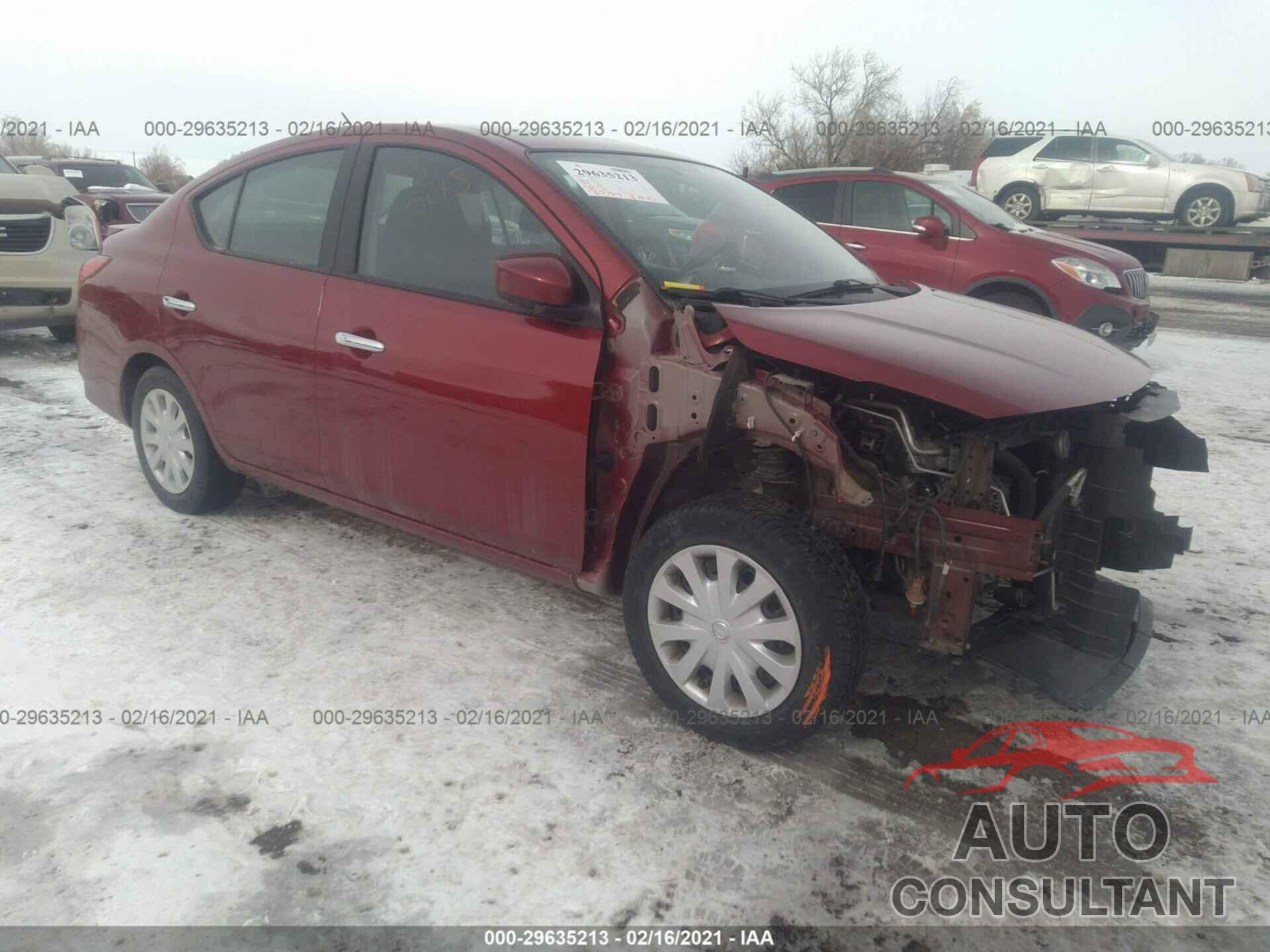 NISSAN VERSA 2016 - 3N1CN7AP6GL852517