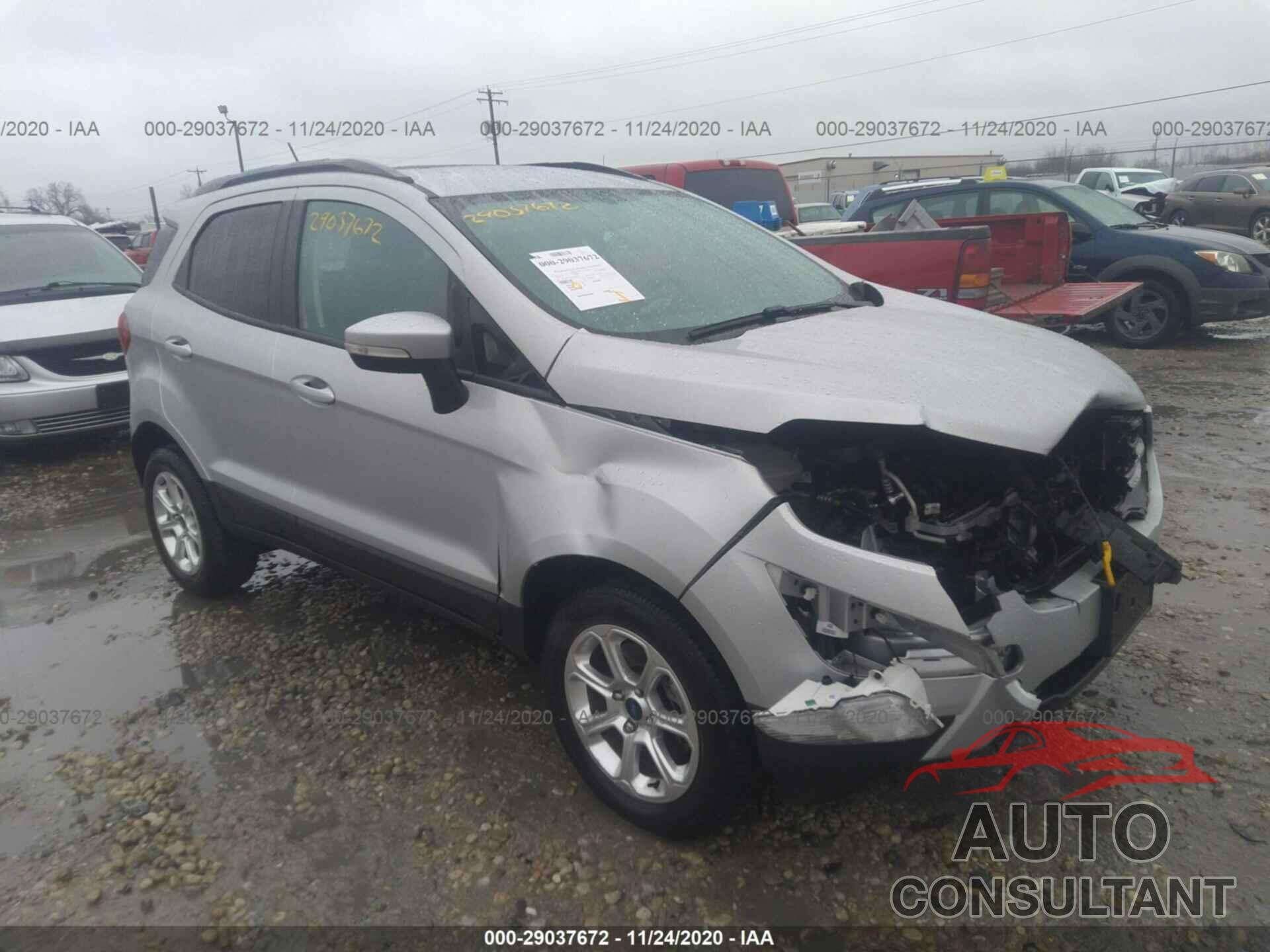 FORD ECOSPORT 2018 - MAJ6P1UL2JC168258