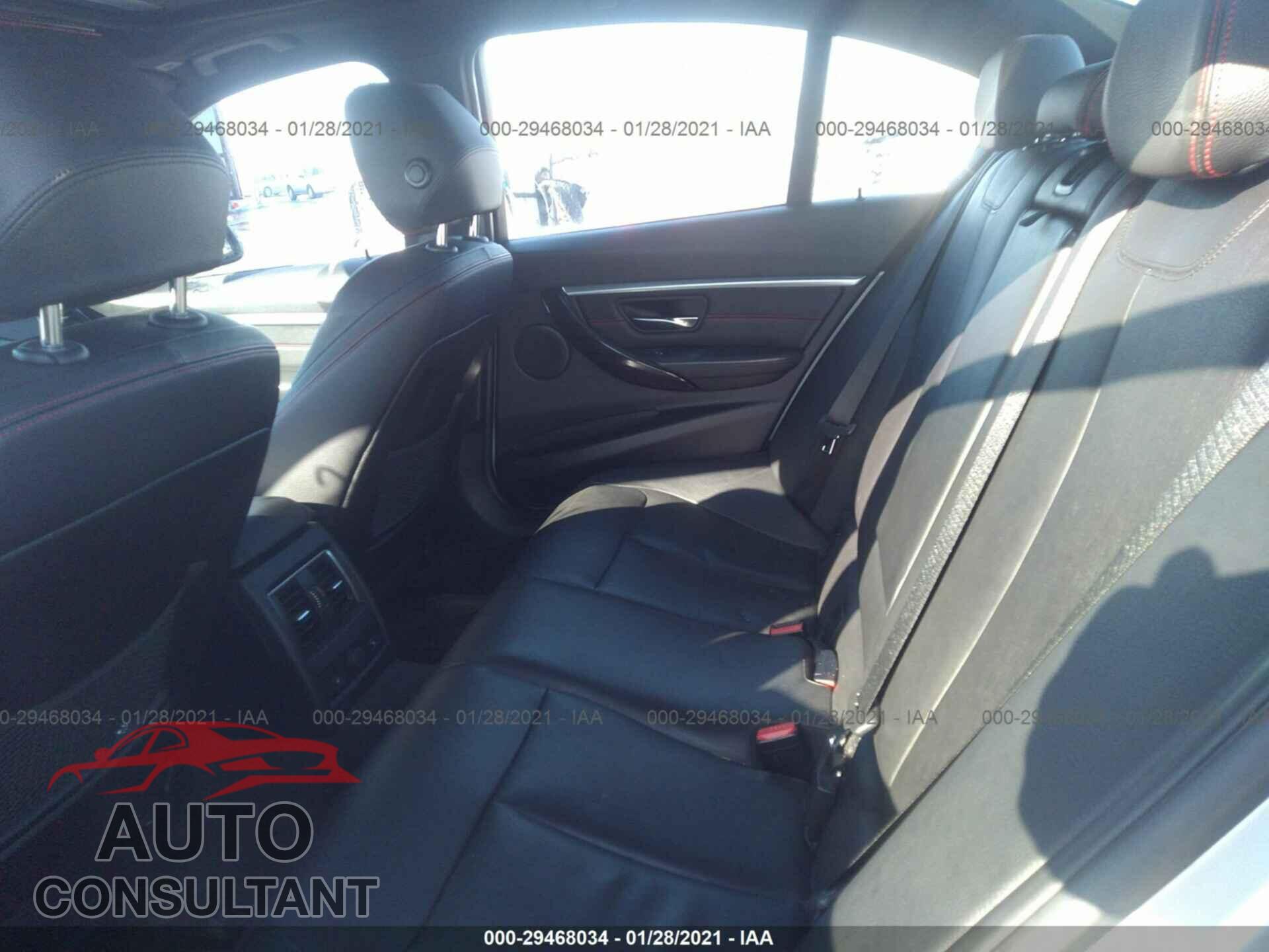 BMW 3 SERIES 2016 - WBA8E3G53GNU01737