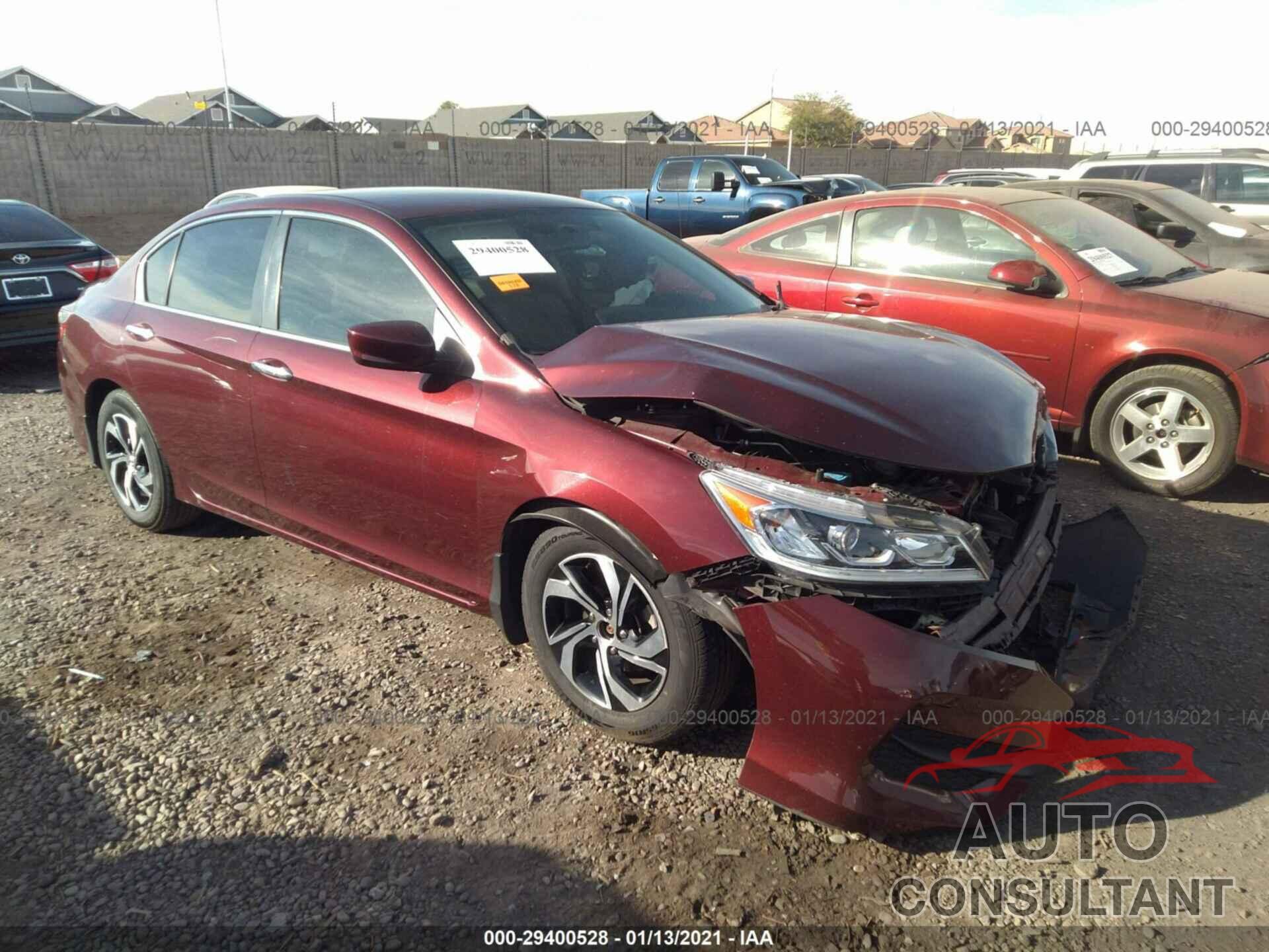 HONDA ACCORD SEDAN 2016 - 1HGCR2F35GA083270