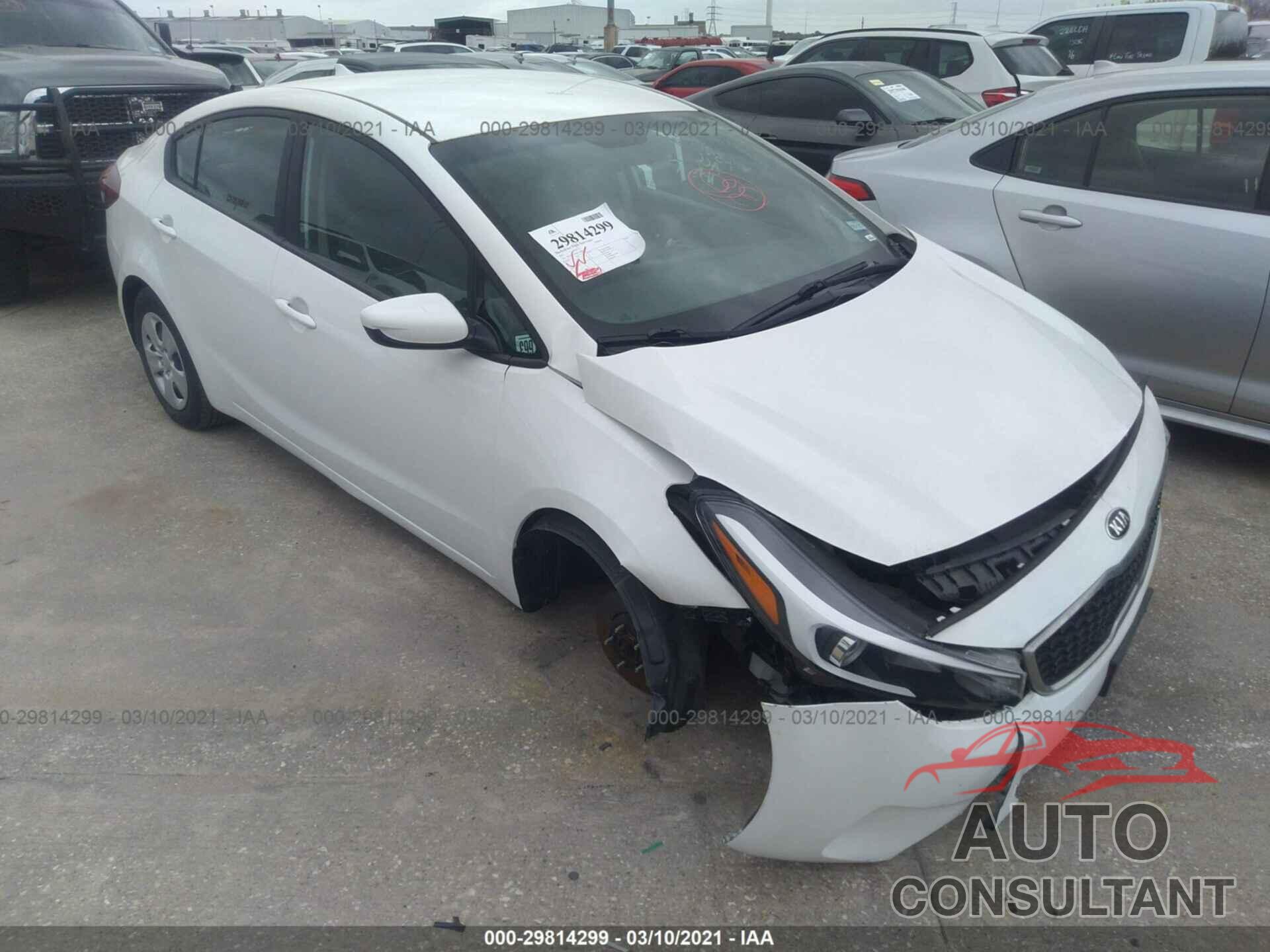 KIA FORTE 2017 - 3KPFK4A74HE114481