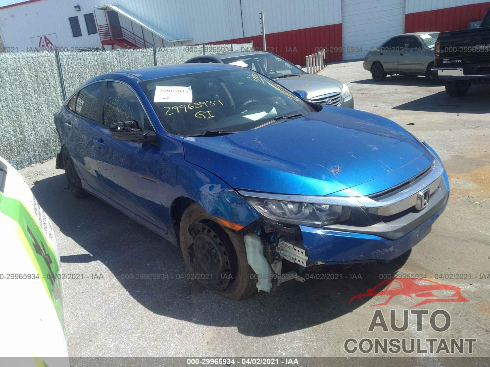 HONDA CIVIC SEDAN 2016 - 2HGFC2F5XGH557635