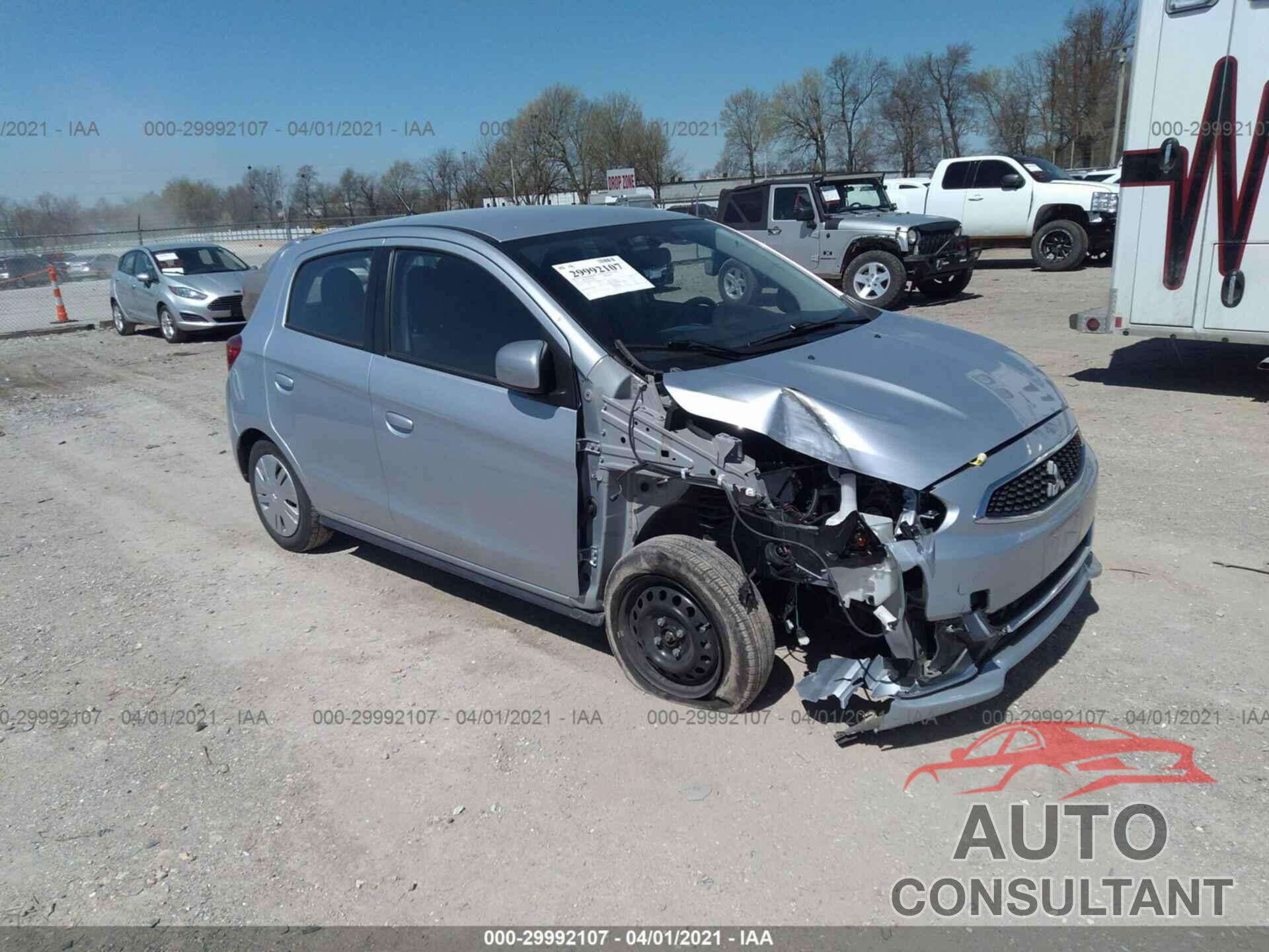 MITSUBISHI MIRAGE 2019 - ML32A3HJ7KH015770