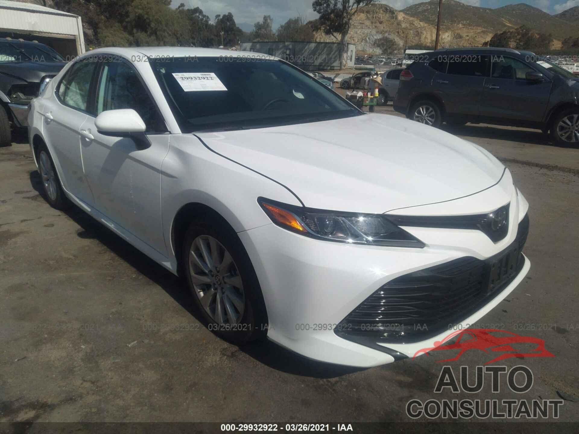TOYOTA CAMRY 2020 - 4T1C11AK3LU368326