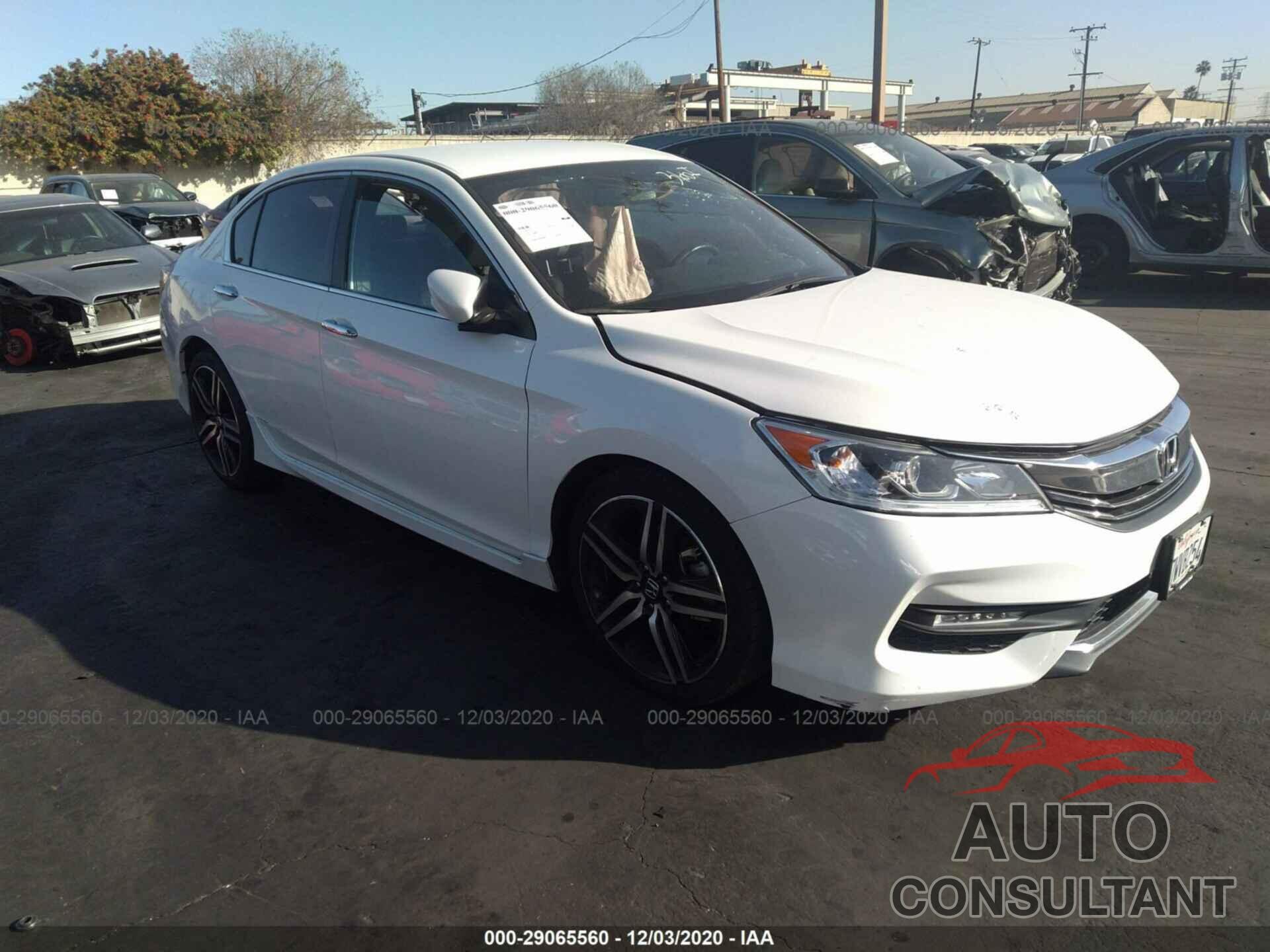 HONDA ACCORD SEDAN 2017 - 1HGCR2F58HA128883