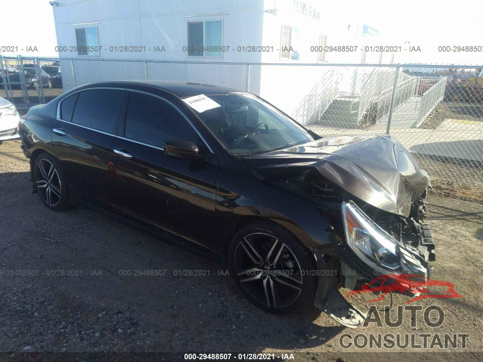 HONDA ACCORD SEDAN 2017 - 1HGCR2F52HA035230