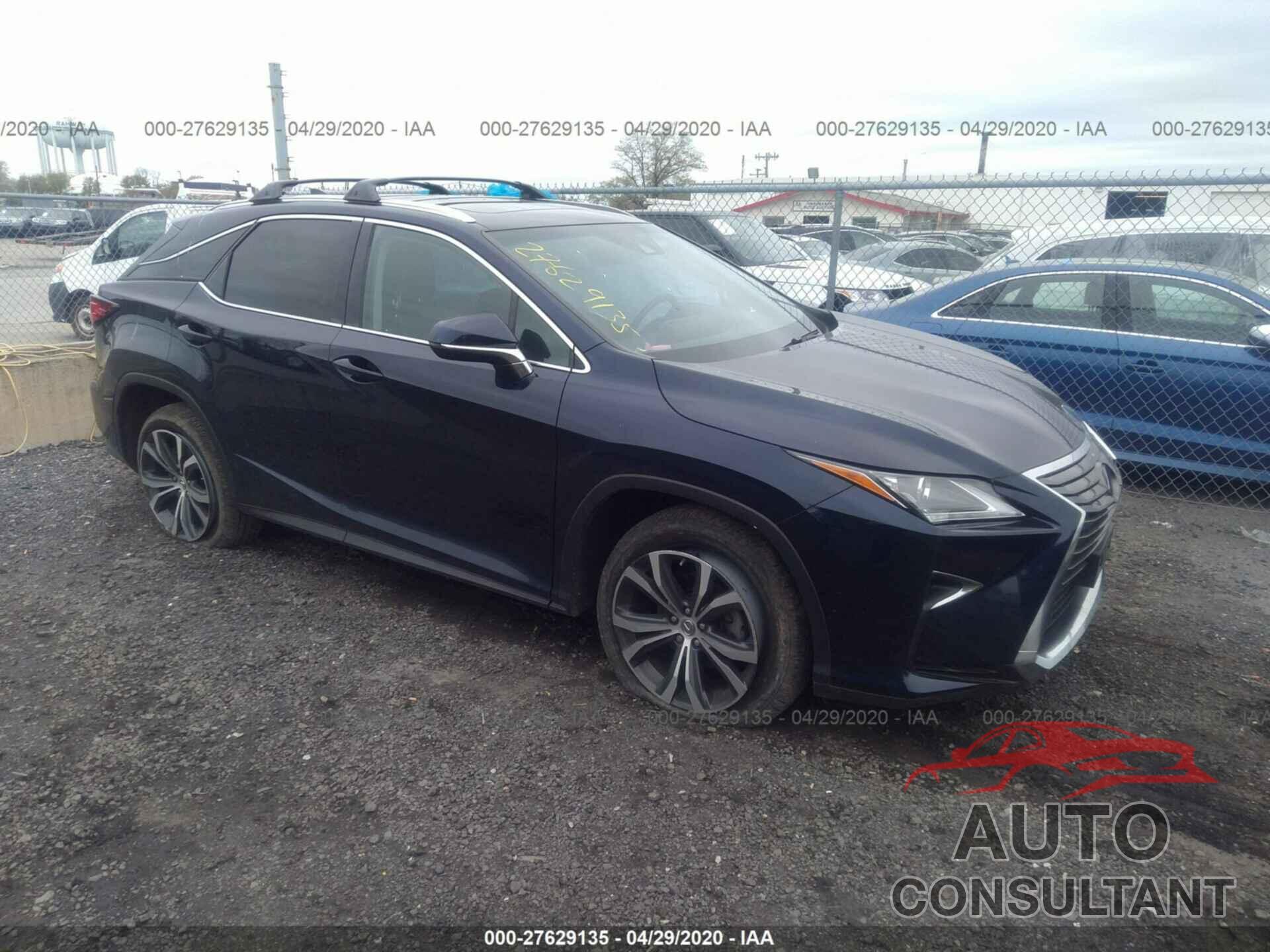 Lexus RX 2017 - 2T2BZMCA6HC131716