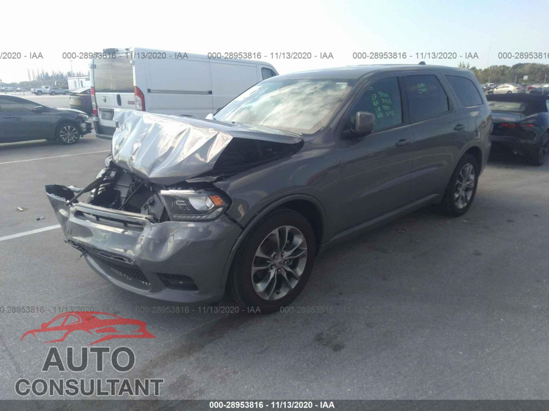 DODGE DURANGO 2019 - 1C4RDHDG8KC632523
