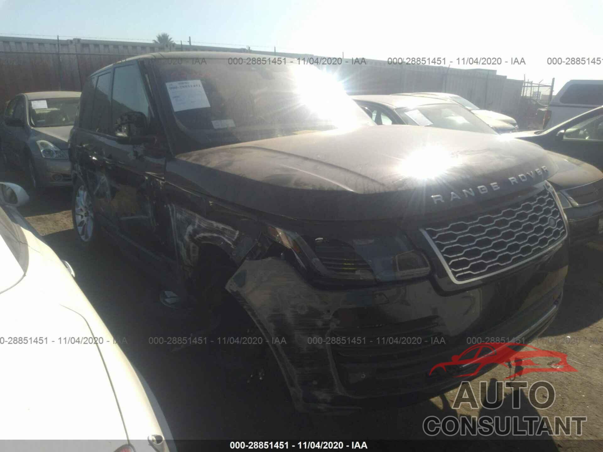 LAND ROVER RANGE ROVER 2018 - SALGS2SV0JA385982