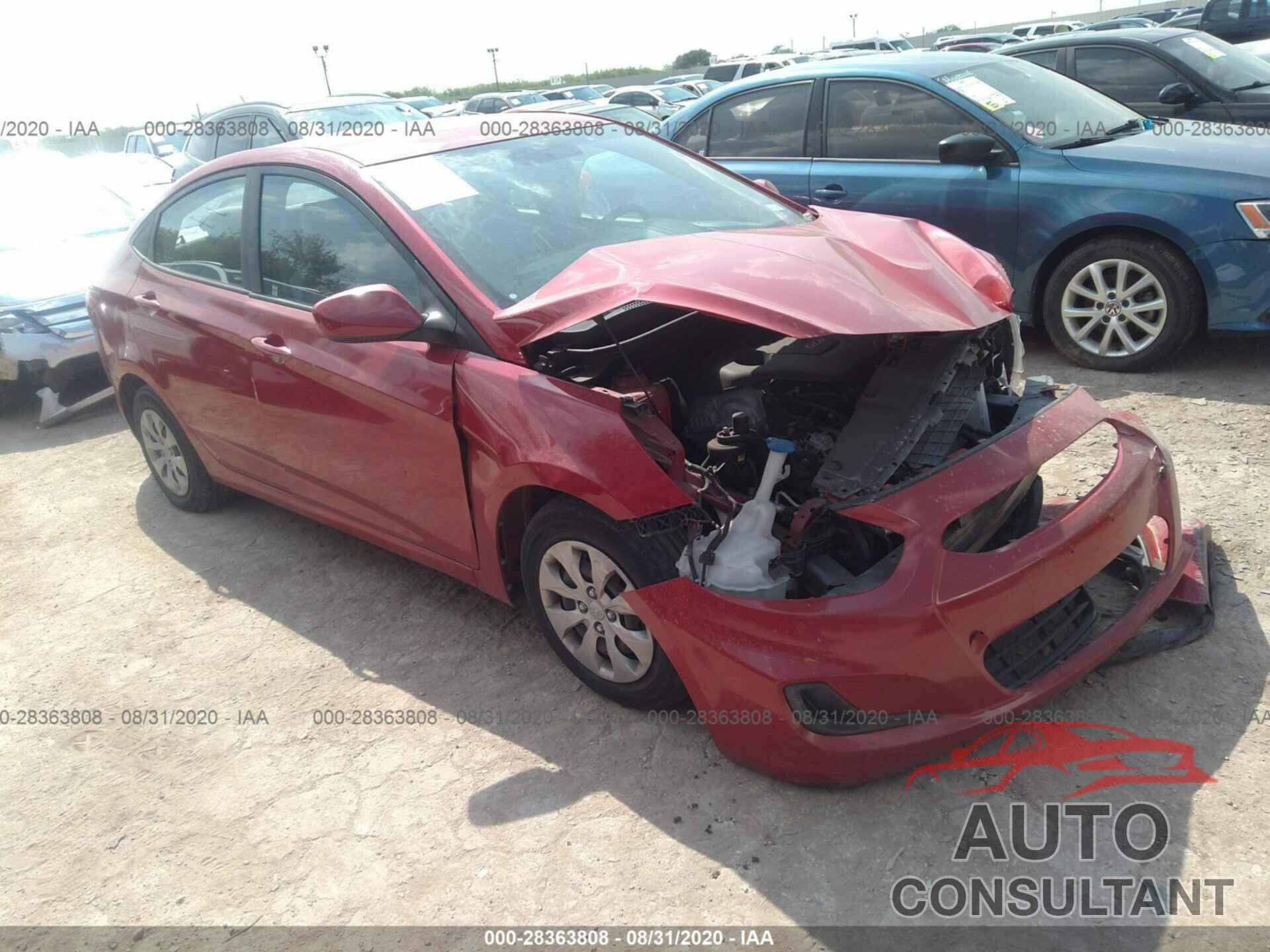 HYUNDAI ACCENT 2017 - KMHCT4AEXHU167262