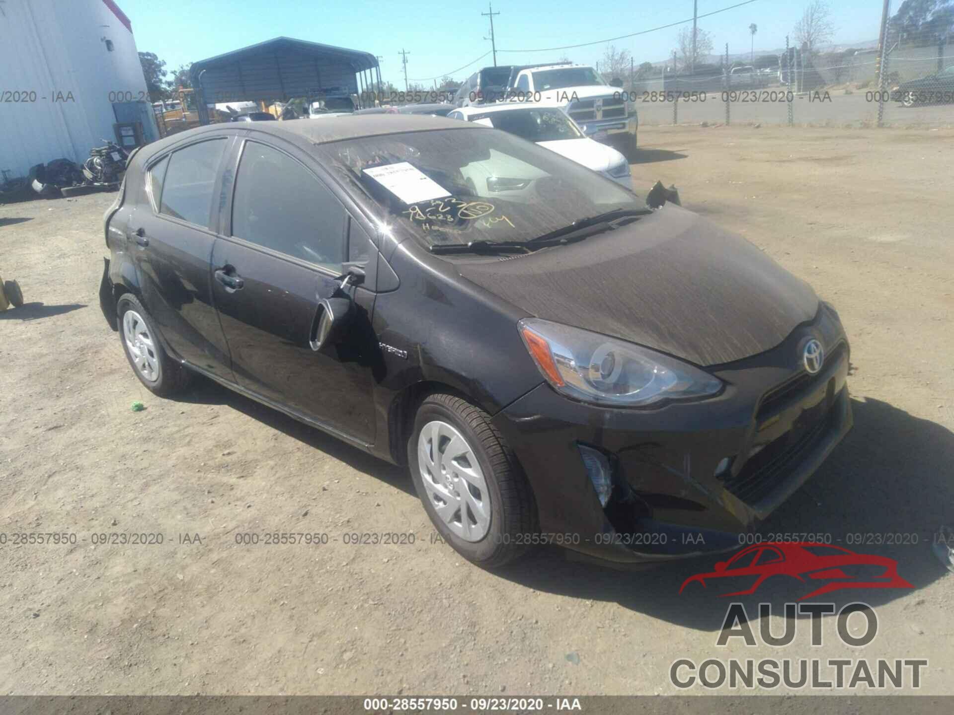 TOYOTA PRIUS C 2016 - JTDKDTB31G1124143