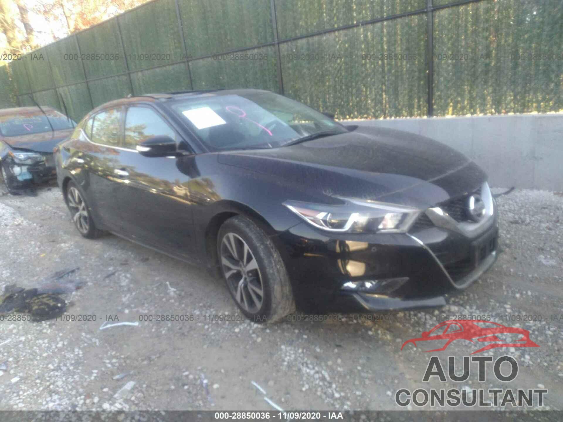 NISSAN MAXIMA 2017 - 1N4AA6AP3HC436177