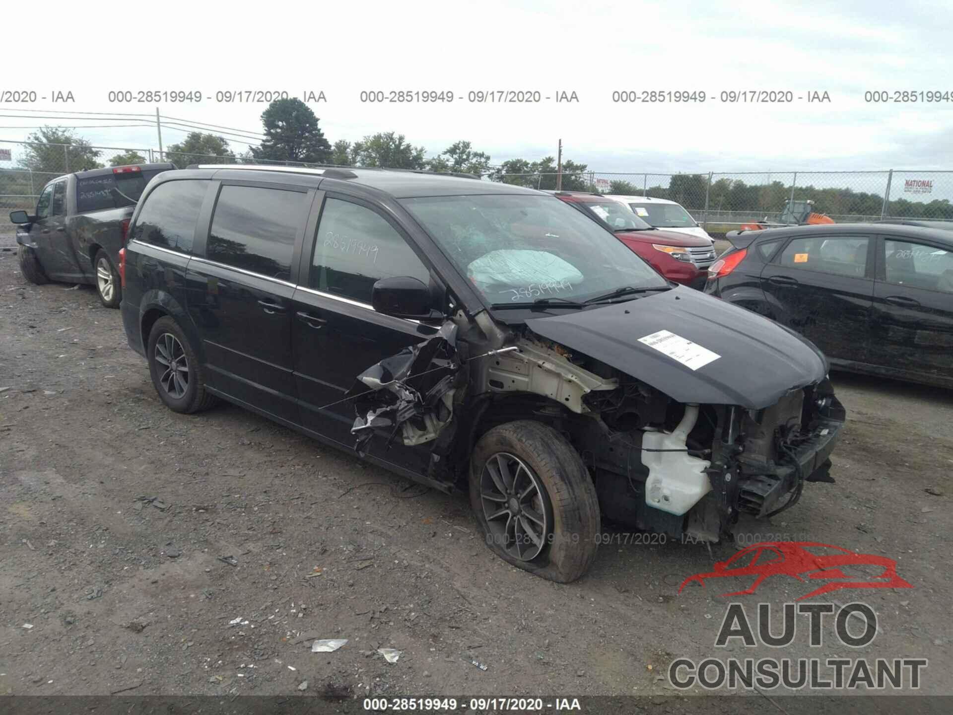 DODGE GRAND CARAVAN 2017 - 2C4RDGCG7HR825144