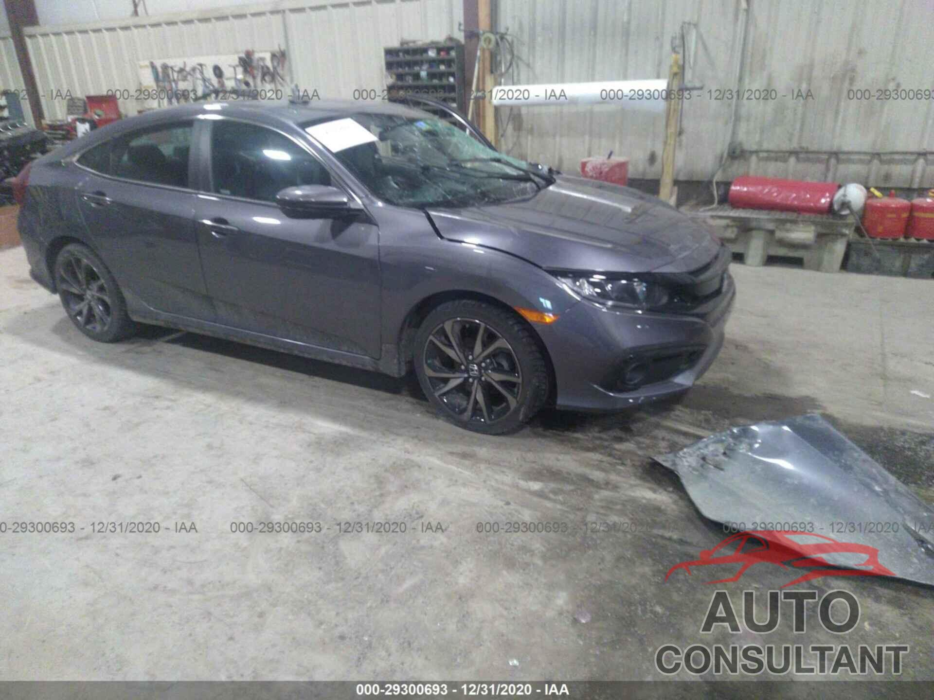 HONDA CIVIC SEDAN 2019 - 2HGFC2F82KH529928