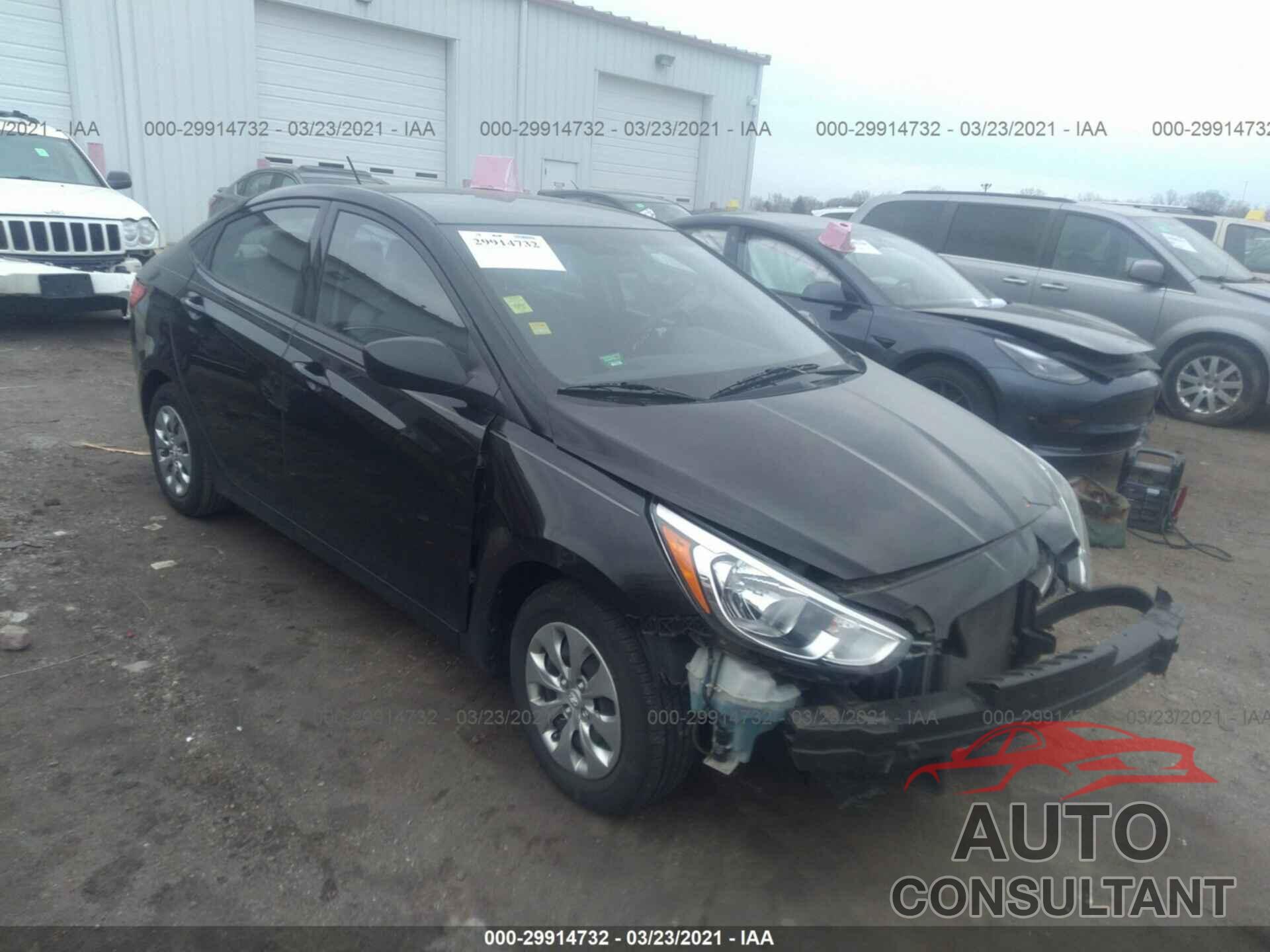 HYUNDAI ACCENT 2016 - KMHCT4AE1GU082681