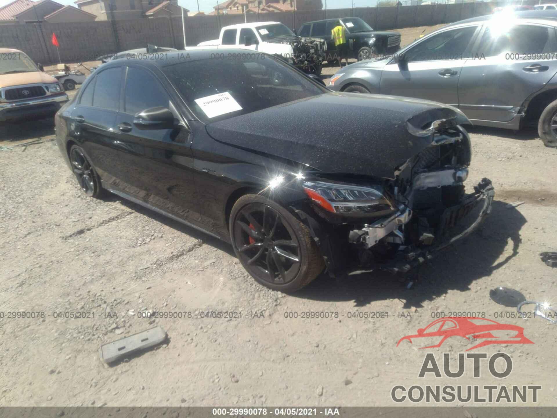 MERCEDES-BENZ C-CLASS 2020 - W1KWF6EB6LR596758