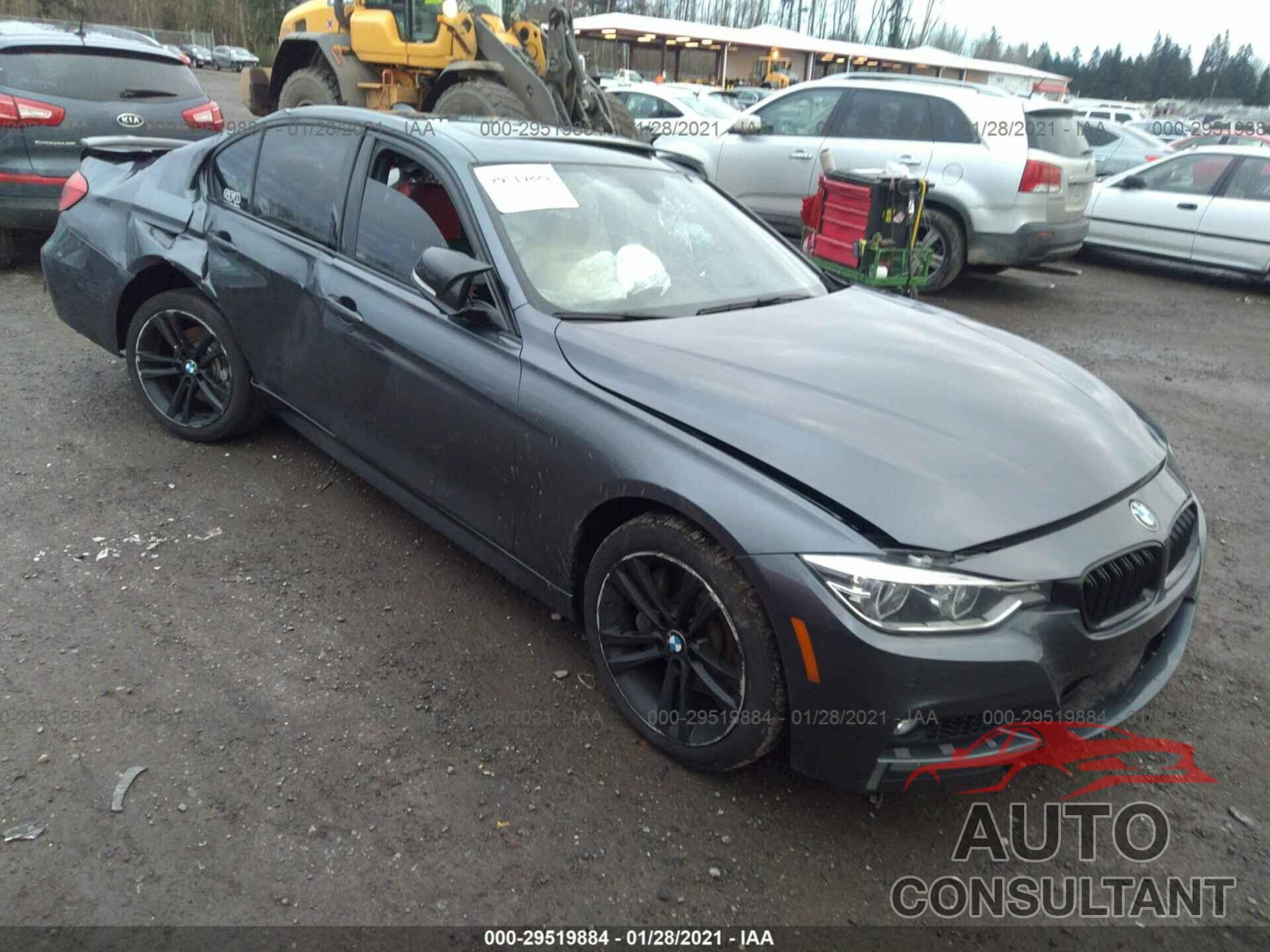 BMW 3 SERIES 2016 - WBA8E3G52GNT78838